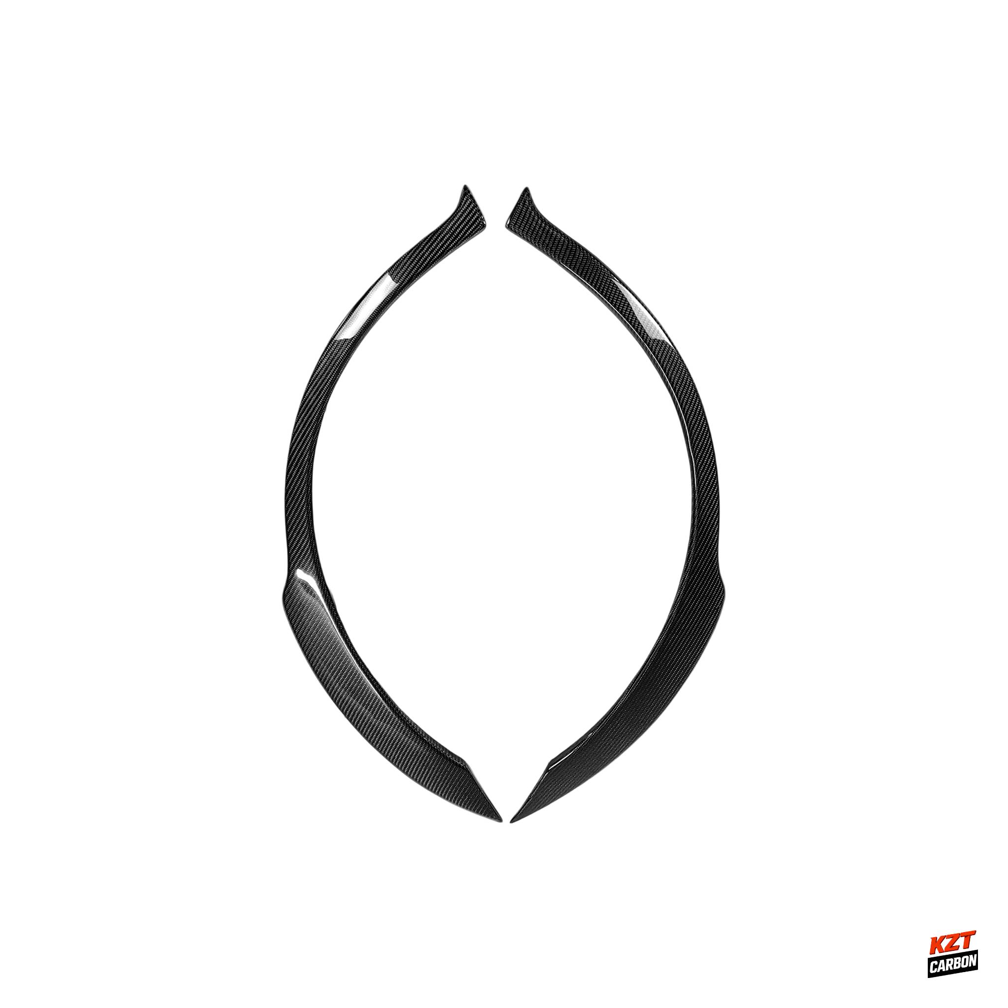For Subaru Impreza GDA GDB GDC Gen 7-9 KZ Carbon Fiber Rear Wheel Arch (2pcs)