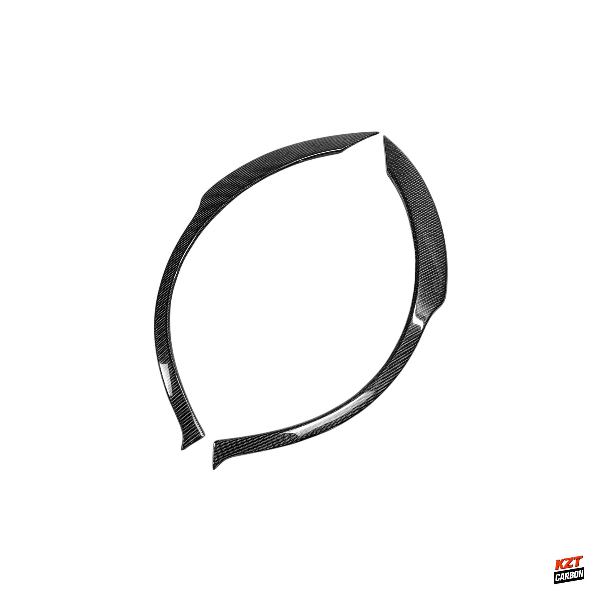 For Subaru Impreza GDA GDB GDC Gen 7-9 KZ Carbon Fiber Rear Wheel Arch (2pcs)