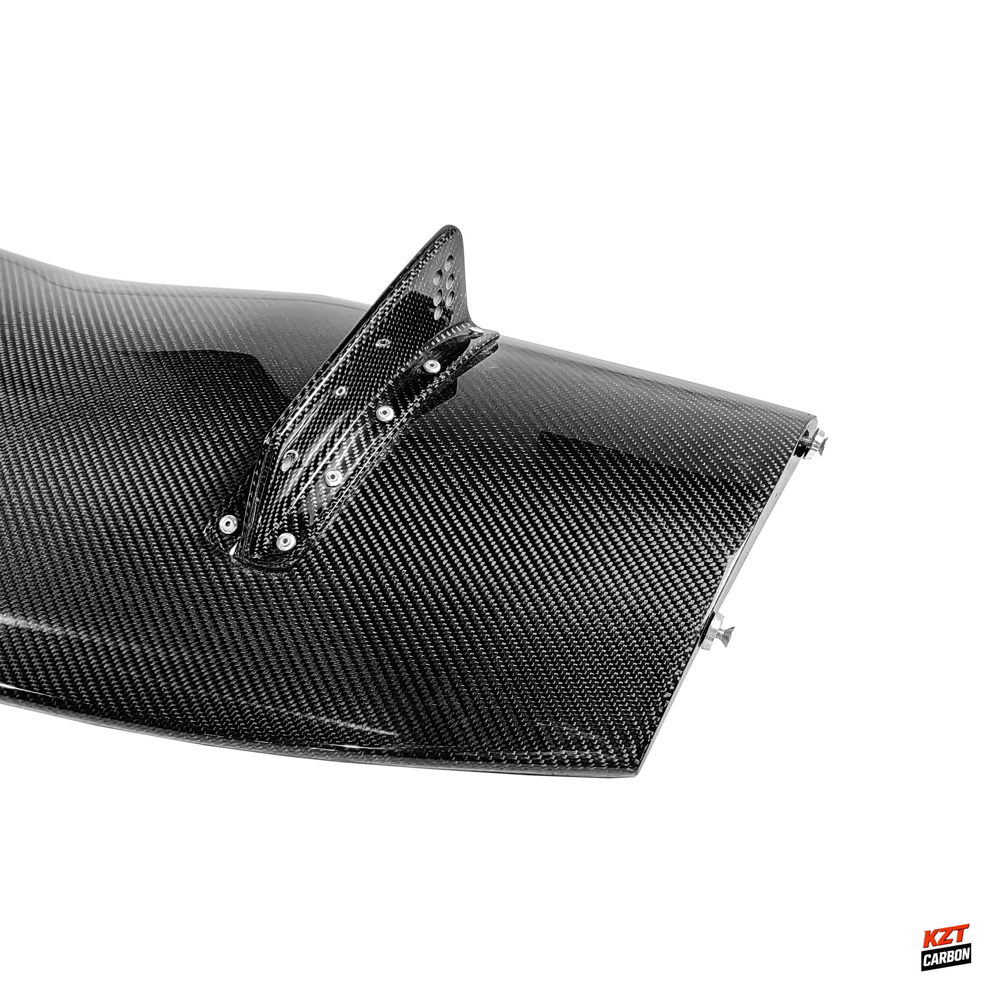 For Honda Civic Type R FL5 Hatchback 2023-24 VTX Style Carbon Rear Spoiler Wing