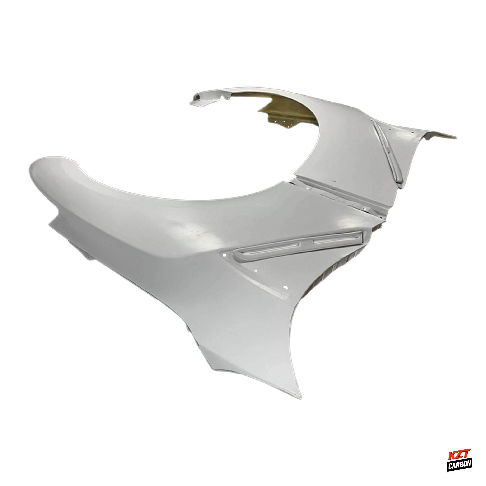 For Nissan R35 GTR 08-16 OEM Fiberglass Unpaint Front Fender (with fender vents)