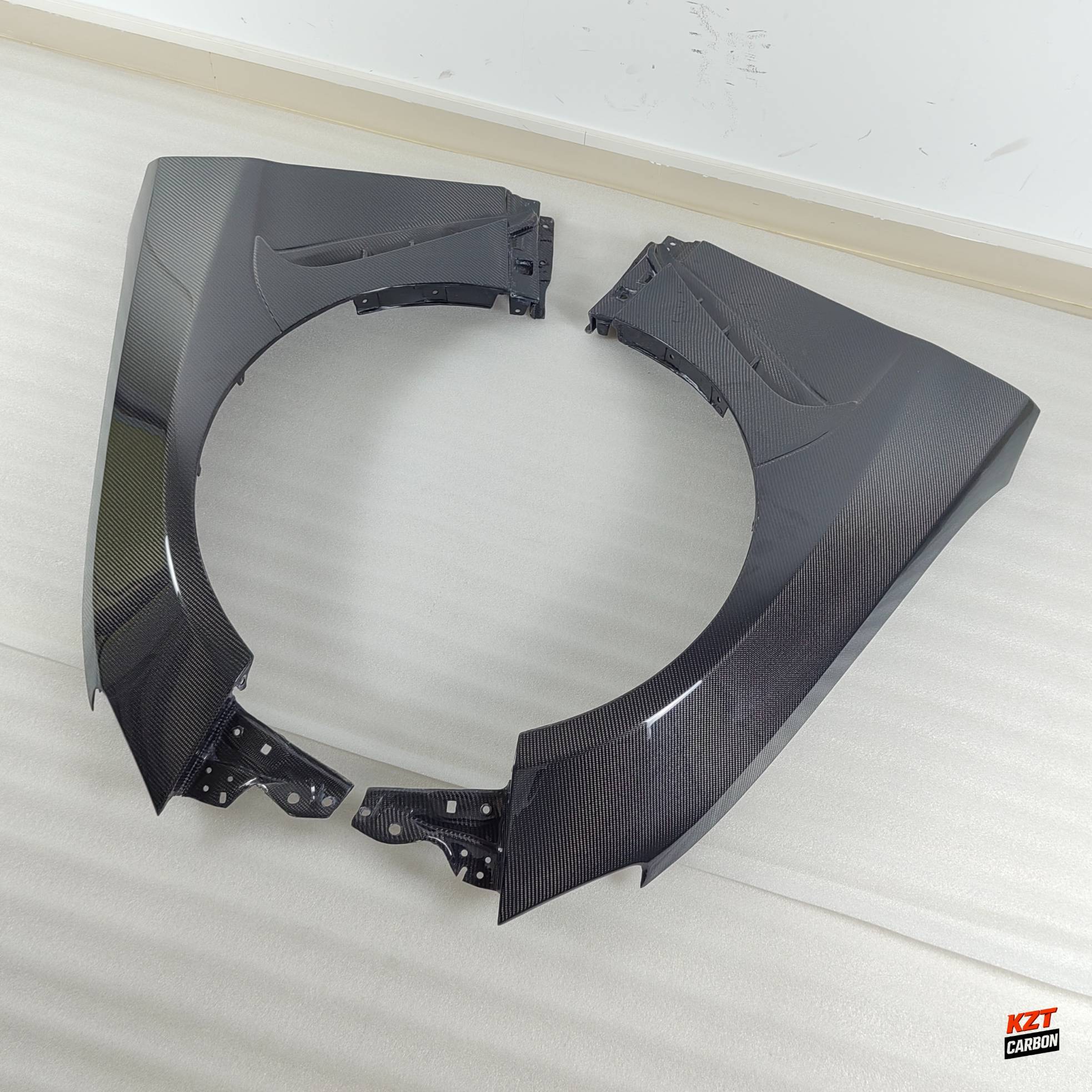 For Toyota GR86 ZN8 BRZ ZD8 21-24 Carbon WD Style Front Side Vented Fender Pair