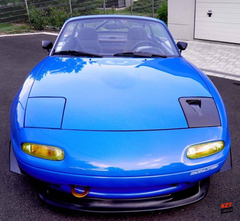 For MX5 NA MK1 Miata Vented Headlight Cover Pair (Only LHS Vented)