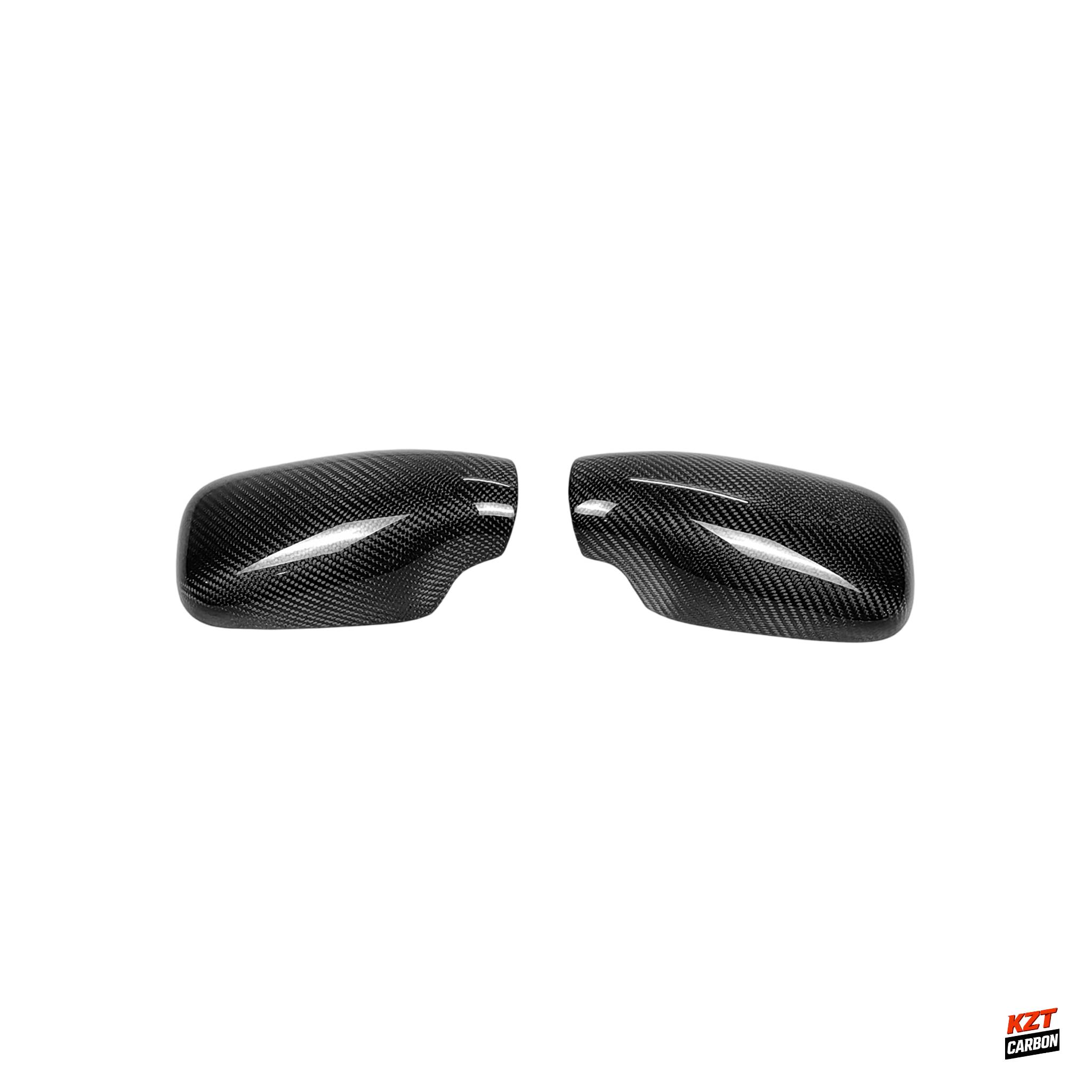 For Lotus Elise Exige S2 2004-11 KZ Style Carbon Fiber Side Mirror Cover Pair