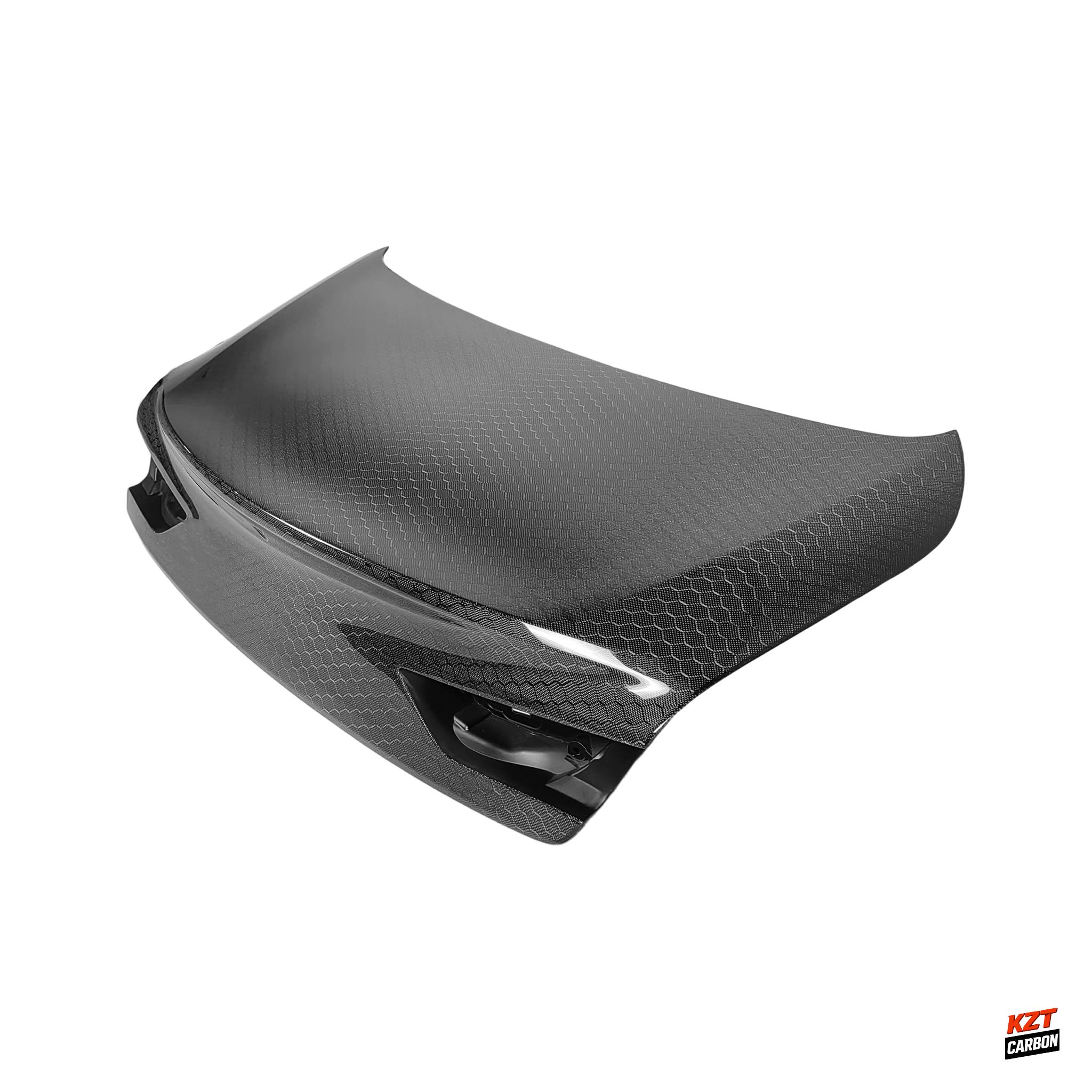 For Infiniti Q60 Coupe 2018+ OE Style Honeycomb Carbon Rear Trunk Boot Lid Cover