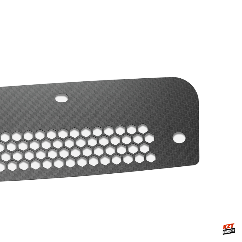 For Honda Civic Type R FL5 Dry Carbon Front Fender Rock Block Guard (large hole)