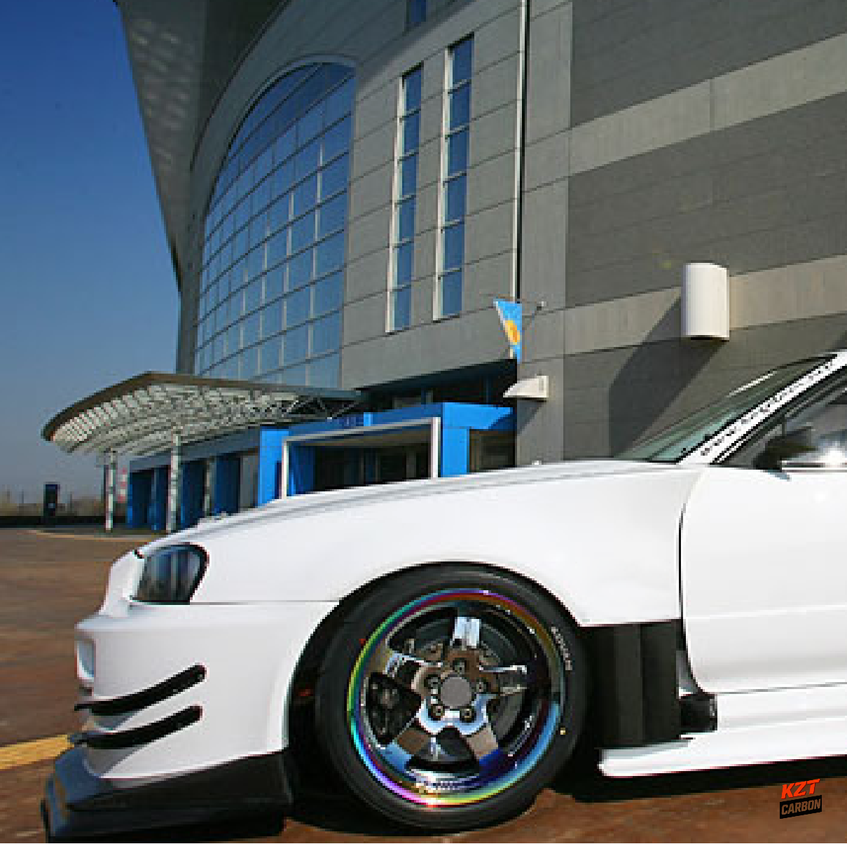 For Nissan Skyline R34 GTR Only Partial Carbon GK Front Side Vented Fender Pair