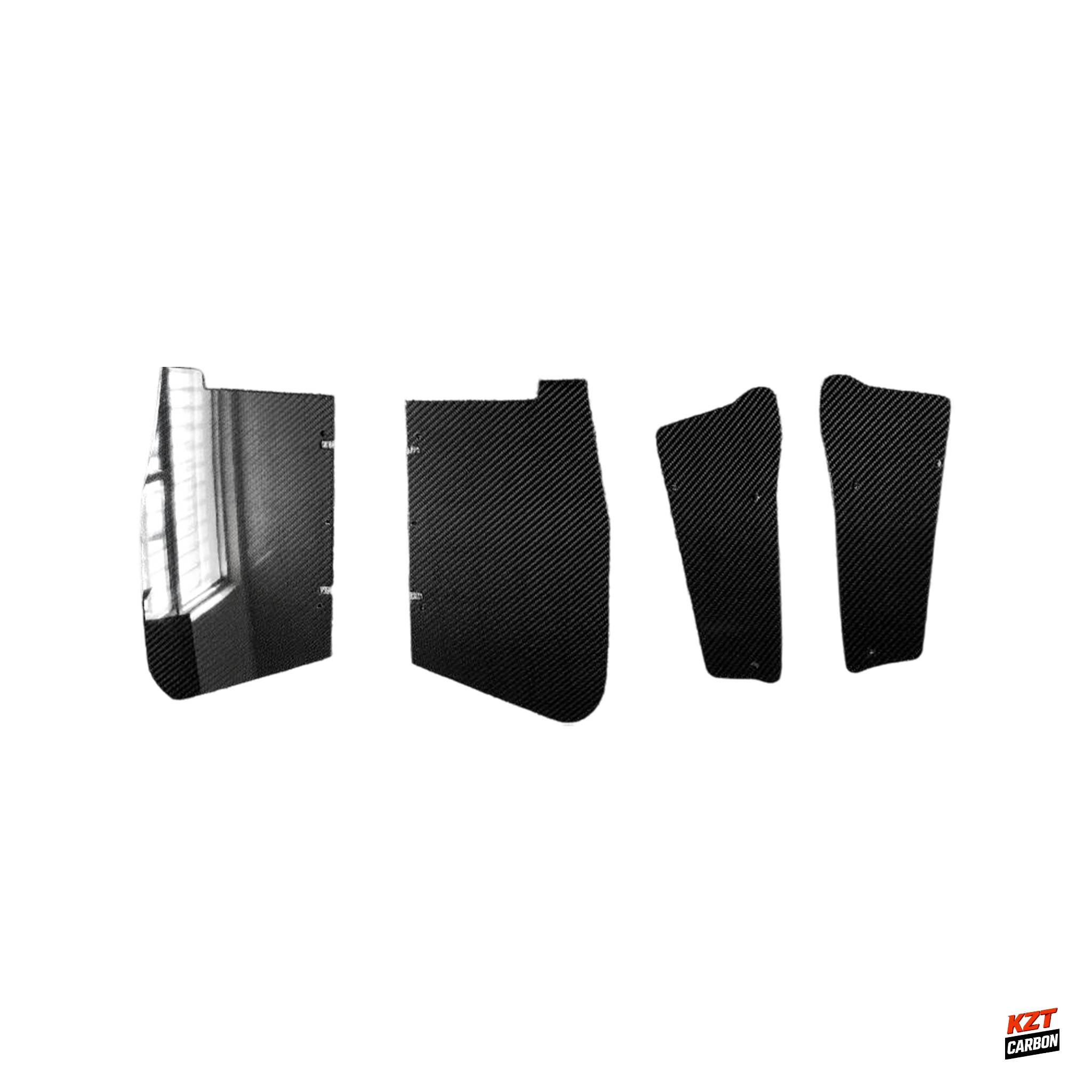For Nissan Skyline R34 GTR Only Partial Carbon GK Front Side Vented Fender Pair