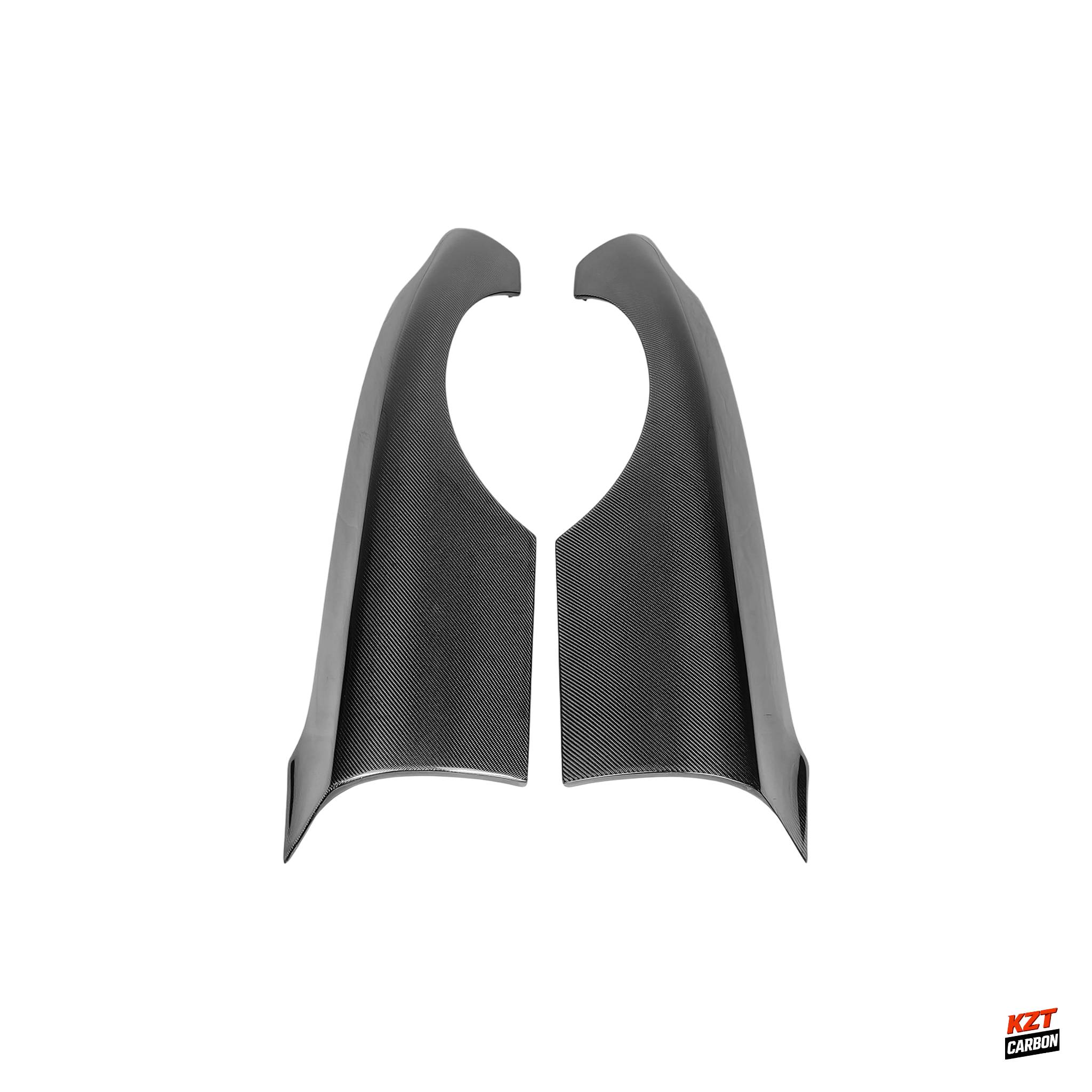For Mazda RX7 FD FD3S RE-GT Style Carbon Fiber Front Bumper Fender Replacement