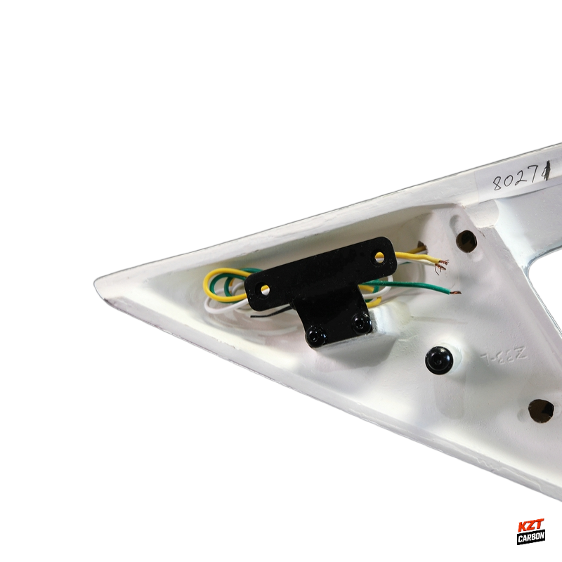 For Nissan Fairlady Z Z33 350Z  (LHD Only) 03-08 Fiberglass Unpaint Side Mirror
