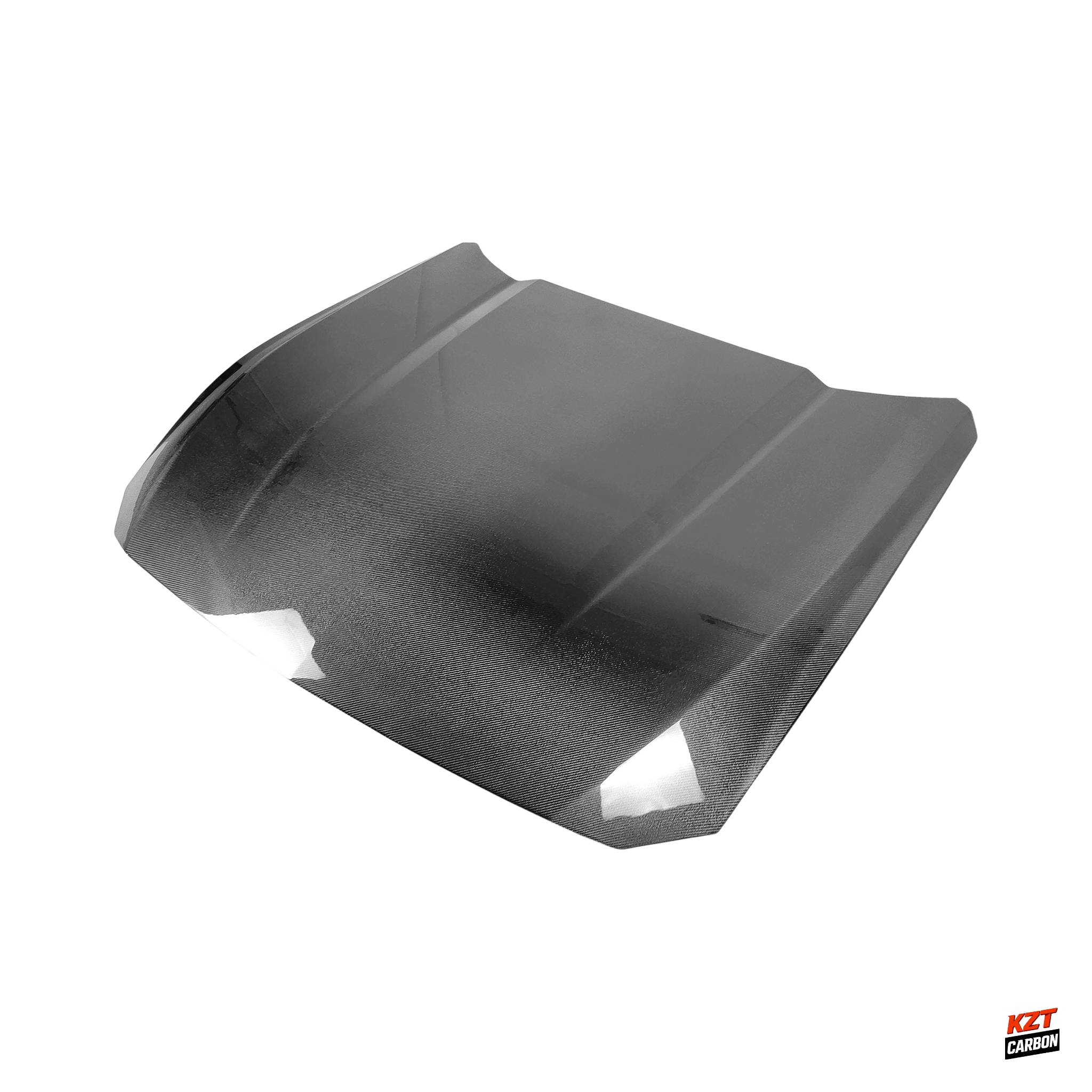 For Ford 2024+ Mustang S650 2 Door GT Carbon OE Style Front Vented Cooling Hood