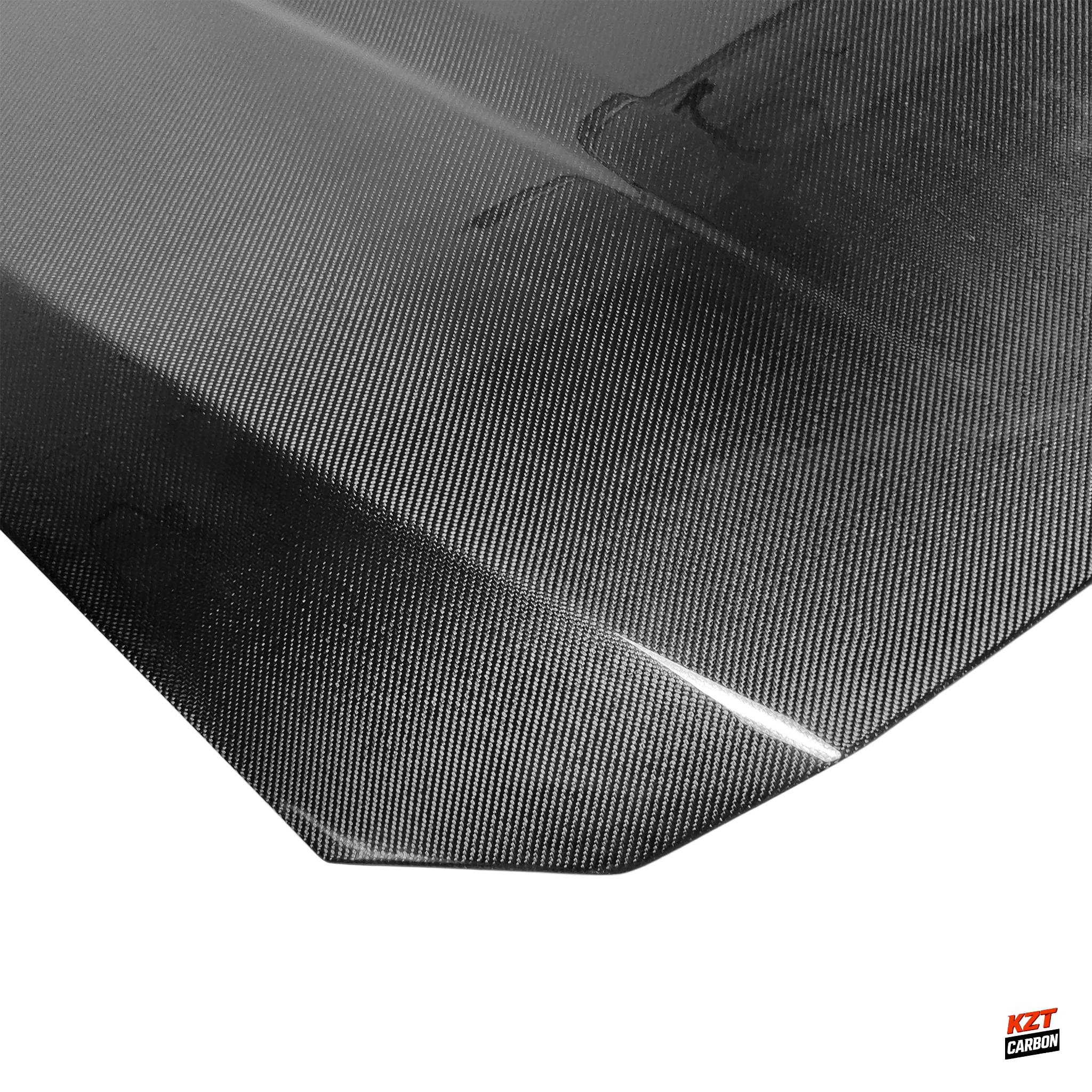For Ford 2024+ Mustang S650 2 Door GT Carbon OE Style Front Vented Cooling Hood