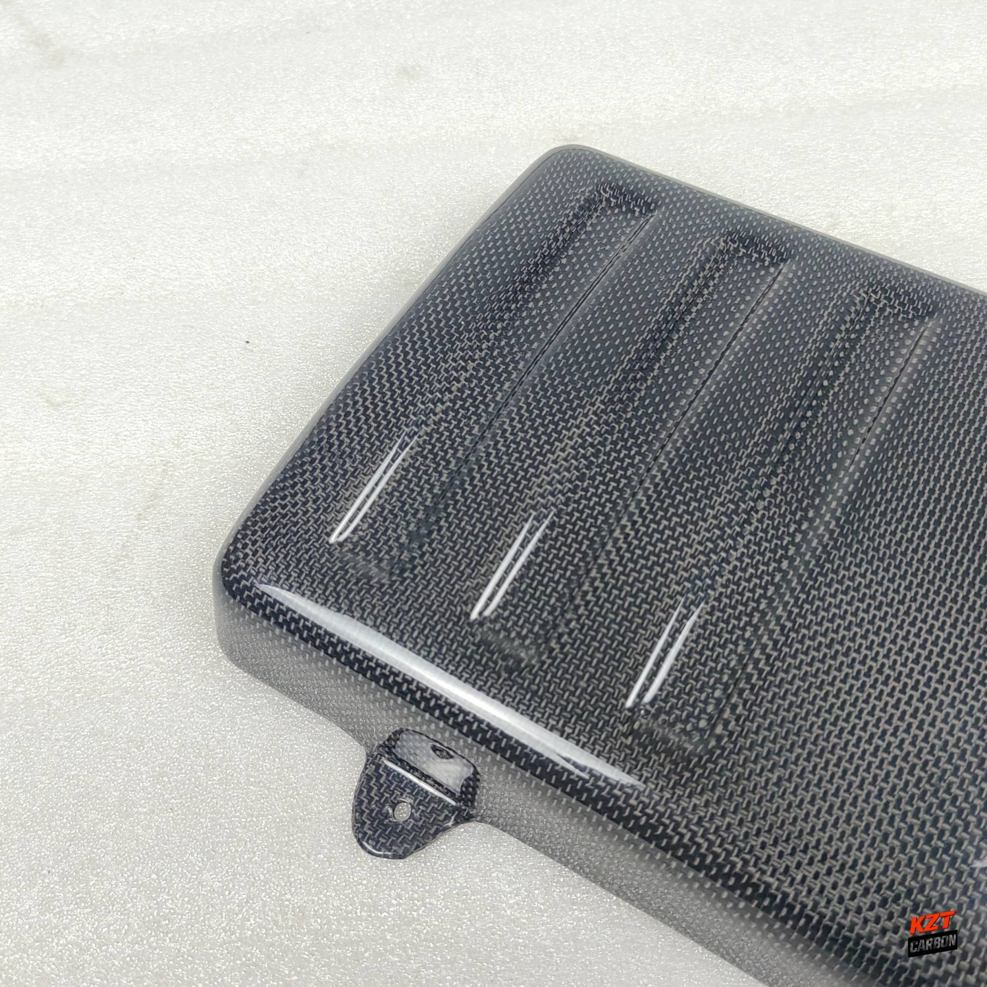 For Ferrari F430 430 2005-09 Engine Coolant Tank Box Cover Replacement 1K Carbon