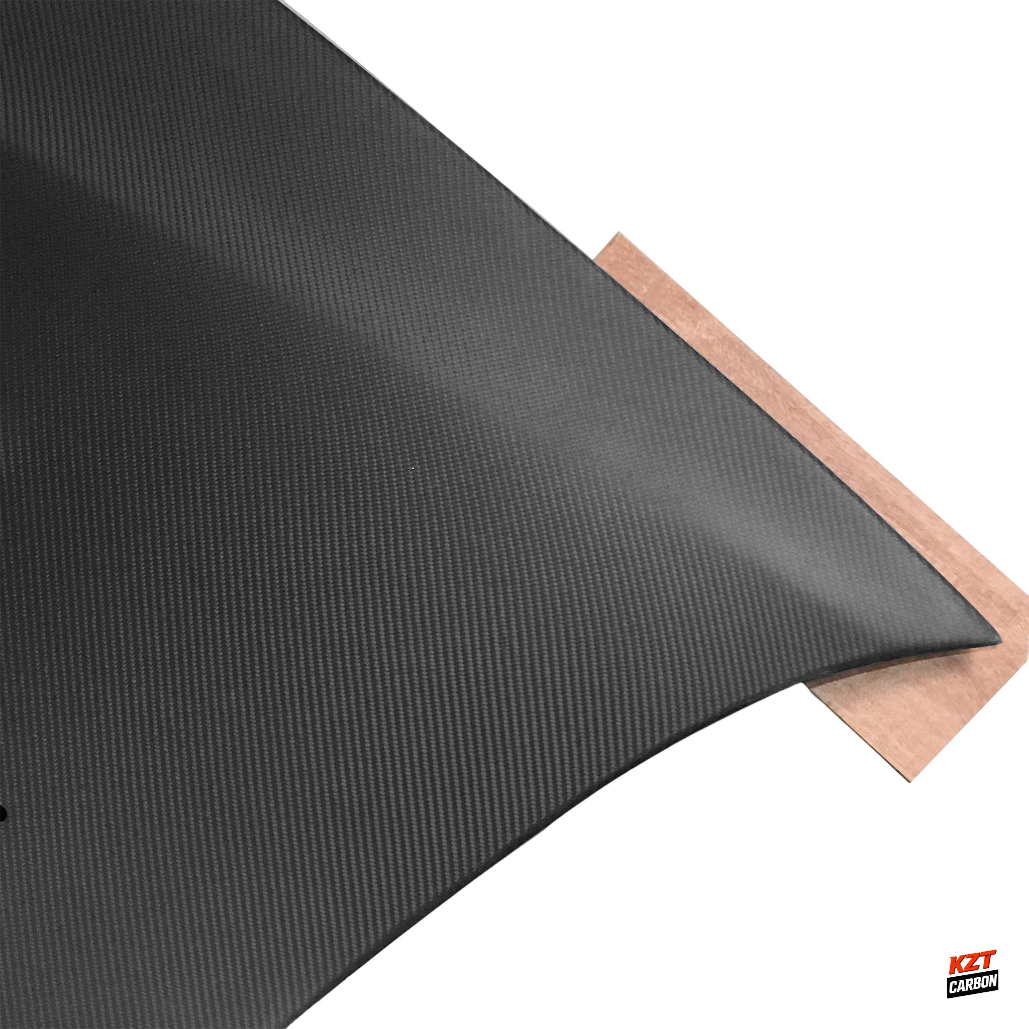 For Mitsubishi Evolution EVO 7 8 9 OE Type Matte Double Carbon Front Hood Bonnet