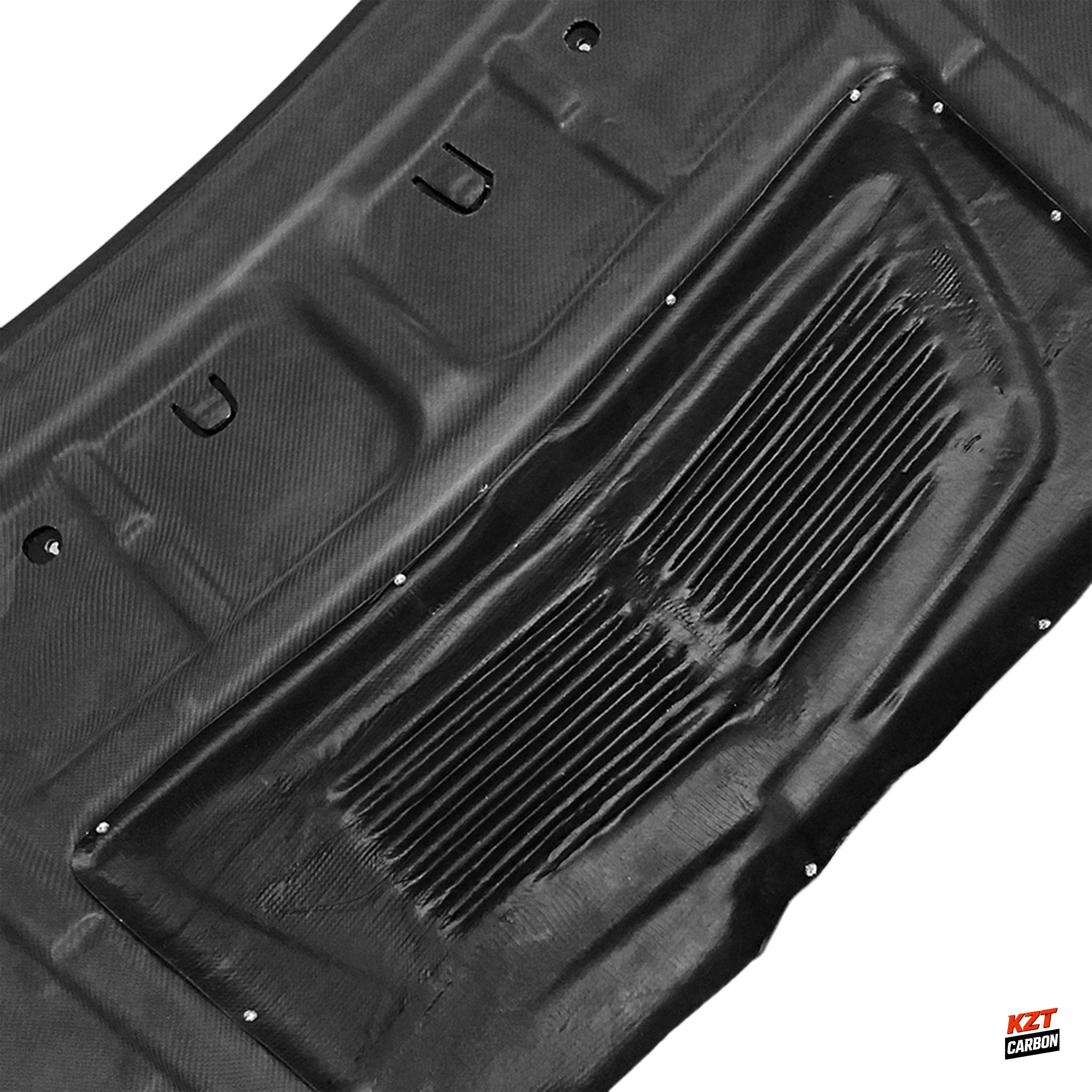 For Mitsubishi Evolution EVO 7 8 9 OE Type Matte Double Carbon Front Hood Bonnet