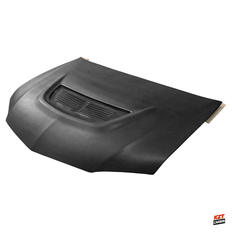 For Mitsubishi Evolution EVO 7 8 9 OE Type Matte Double Carbon Front Hood Bonnet