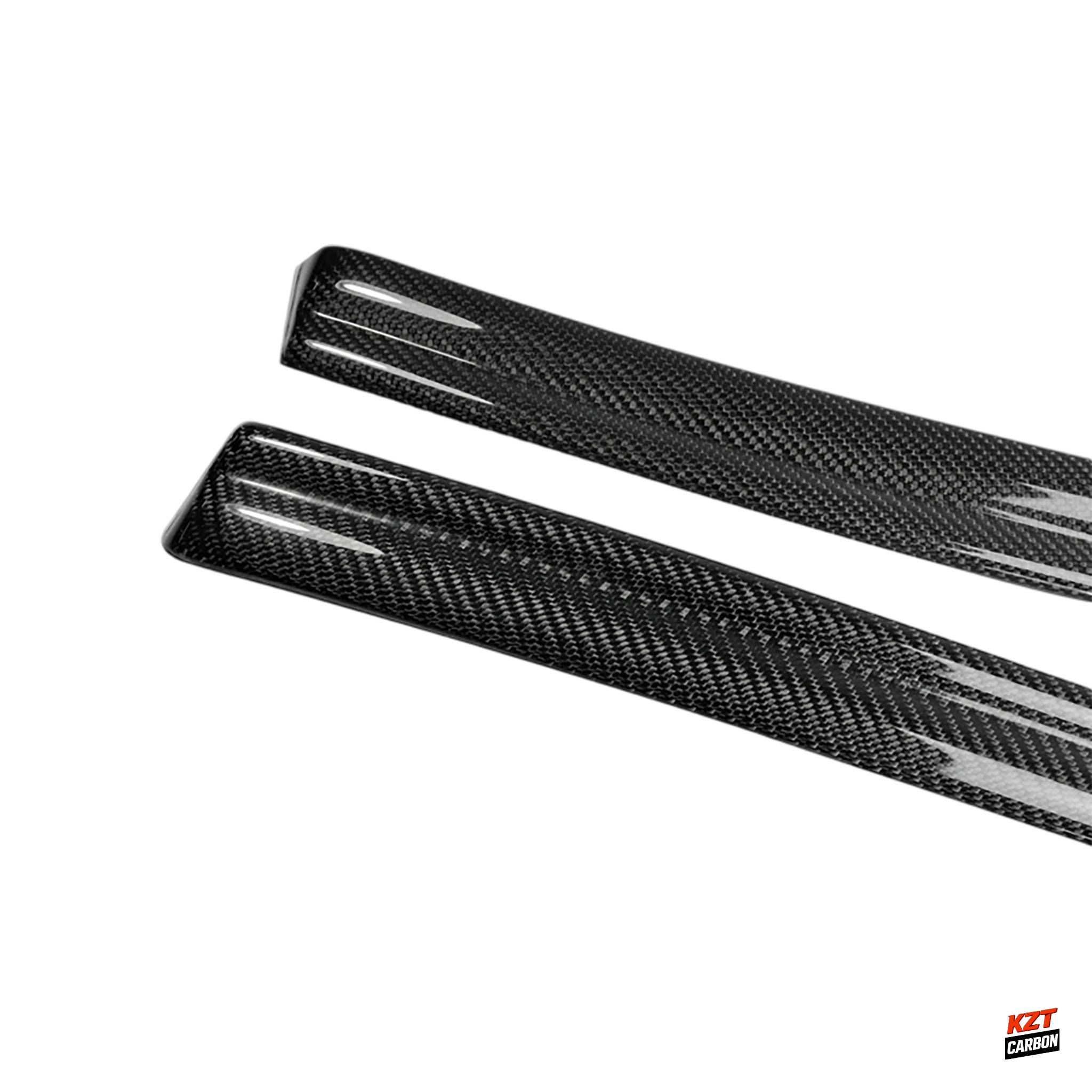 For Nissan Skyline R33 GTR 1995-98 KZ Carbon Fiber Side Door Wind Deflector Pair