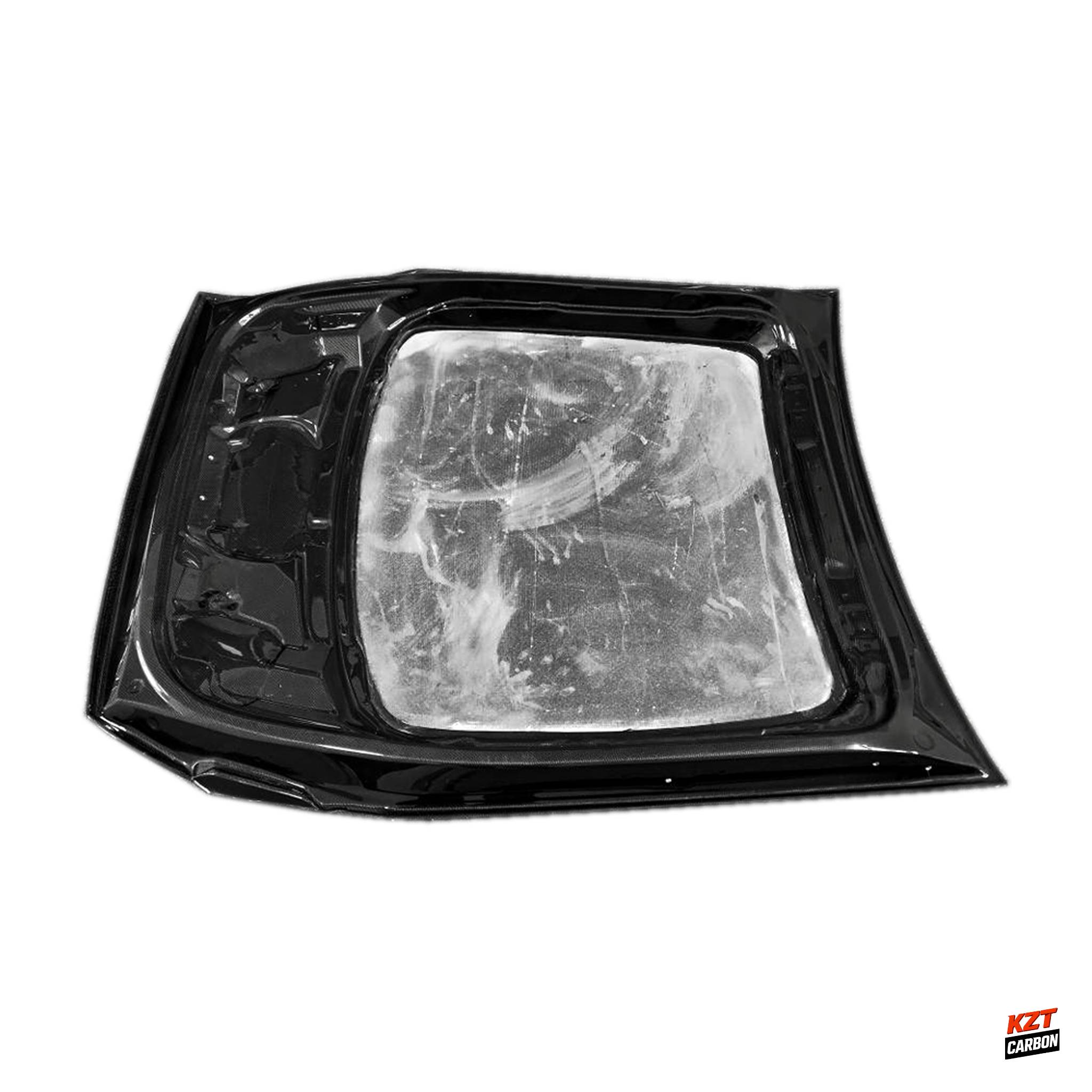 For Audi TT MK3 TTS TTRS 8S 15-23 Double Carbon Track Rear Tailgate Block Window
