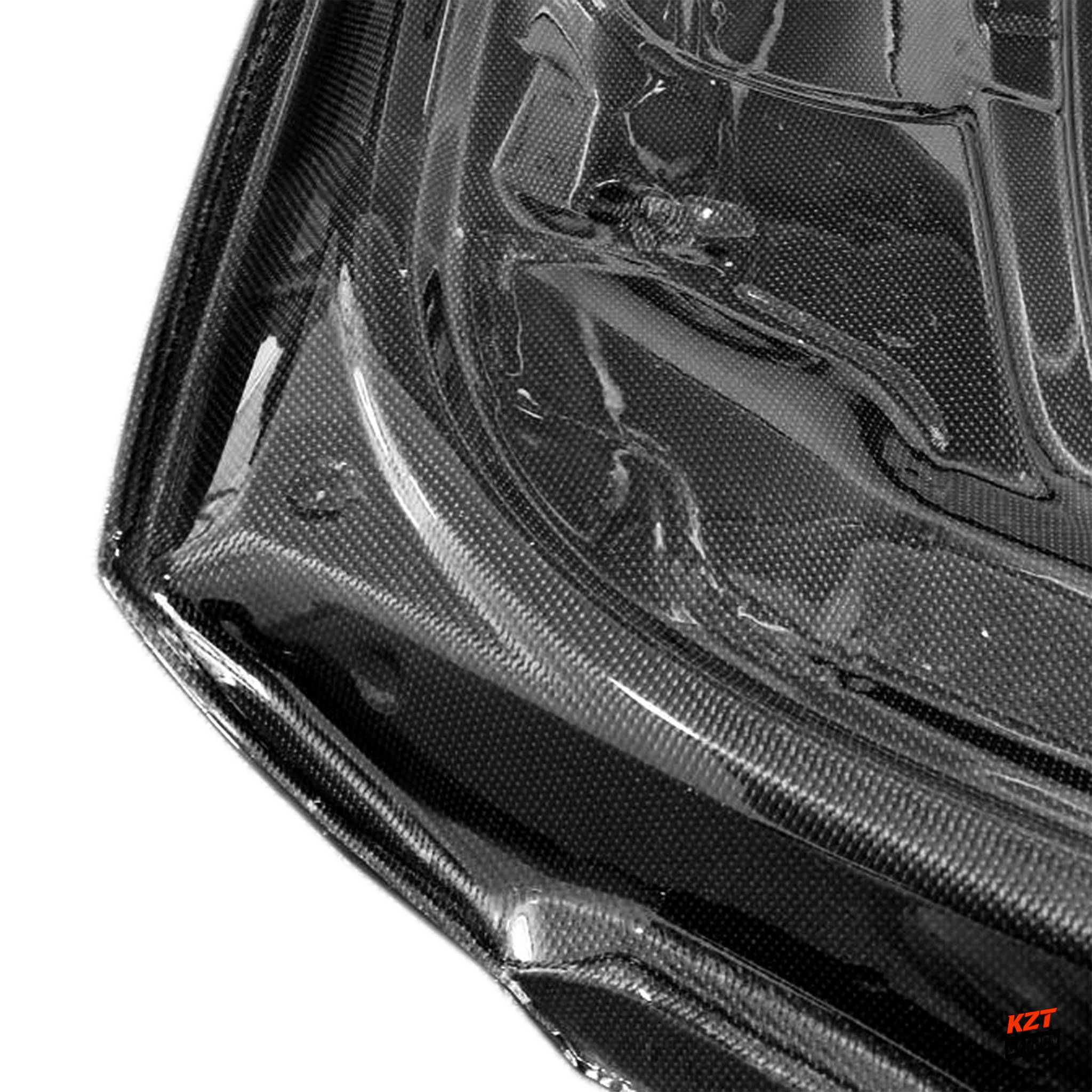 For Audi TT MK3 TTS TTRS 8S 15-23 Double Carbon Track Rear Tailgate Block Window