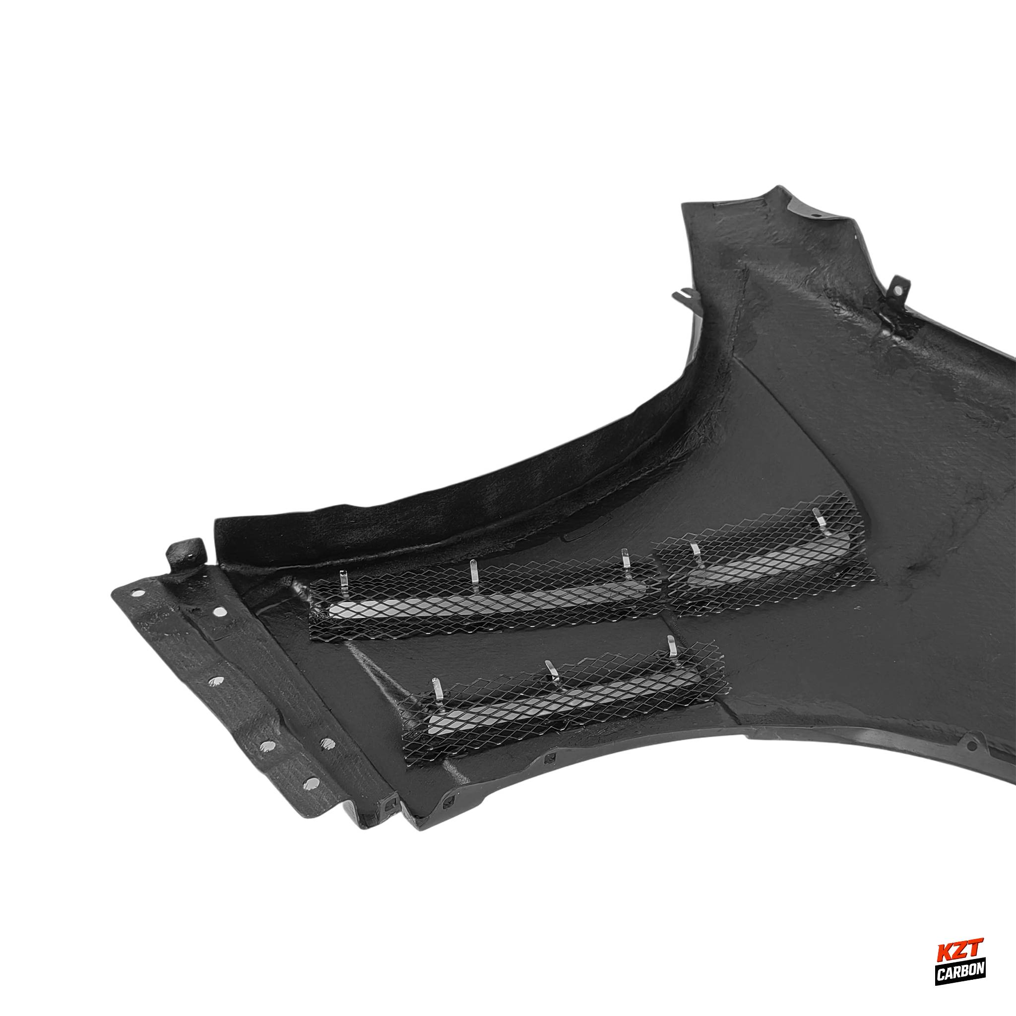 For Infiniti G37 Q40 2 Door Coupe 08-13 Carbon Fiber HT Style Front Fender Pair