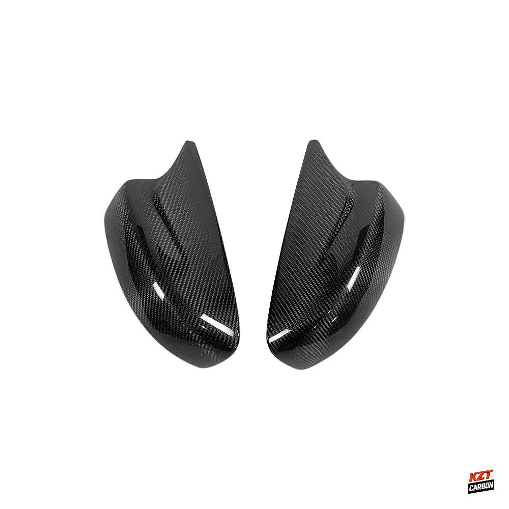 For Infiniti G37 2 Door Only KZ Style Carbon Fiber Side Mirror Cover