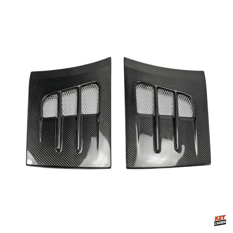For Nissan R35 GTR 08-16 TOPS Style Carbon Fender Bumper Add On Splitter Flare