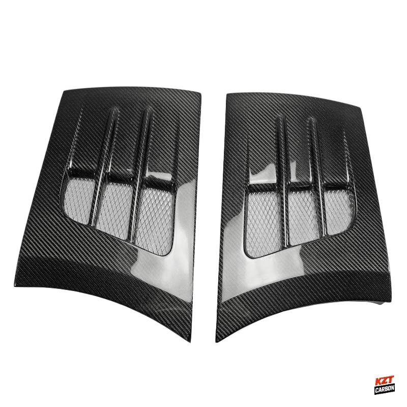 For Nissan R35 GTR 08-16 TOPS Style Carbon Fender Bumper Add On Splitter Flare