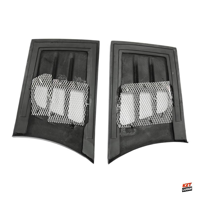 For Nissan R35 GTR 08-16 TOPS Style Carbon Fender Bumper Add On Splitter Flare