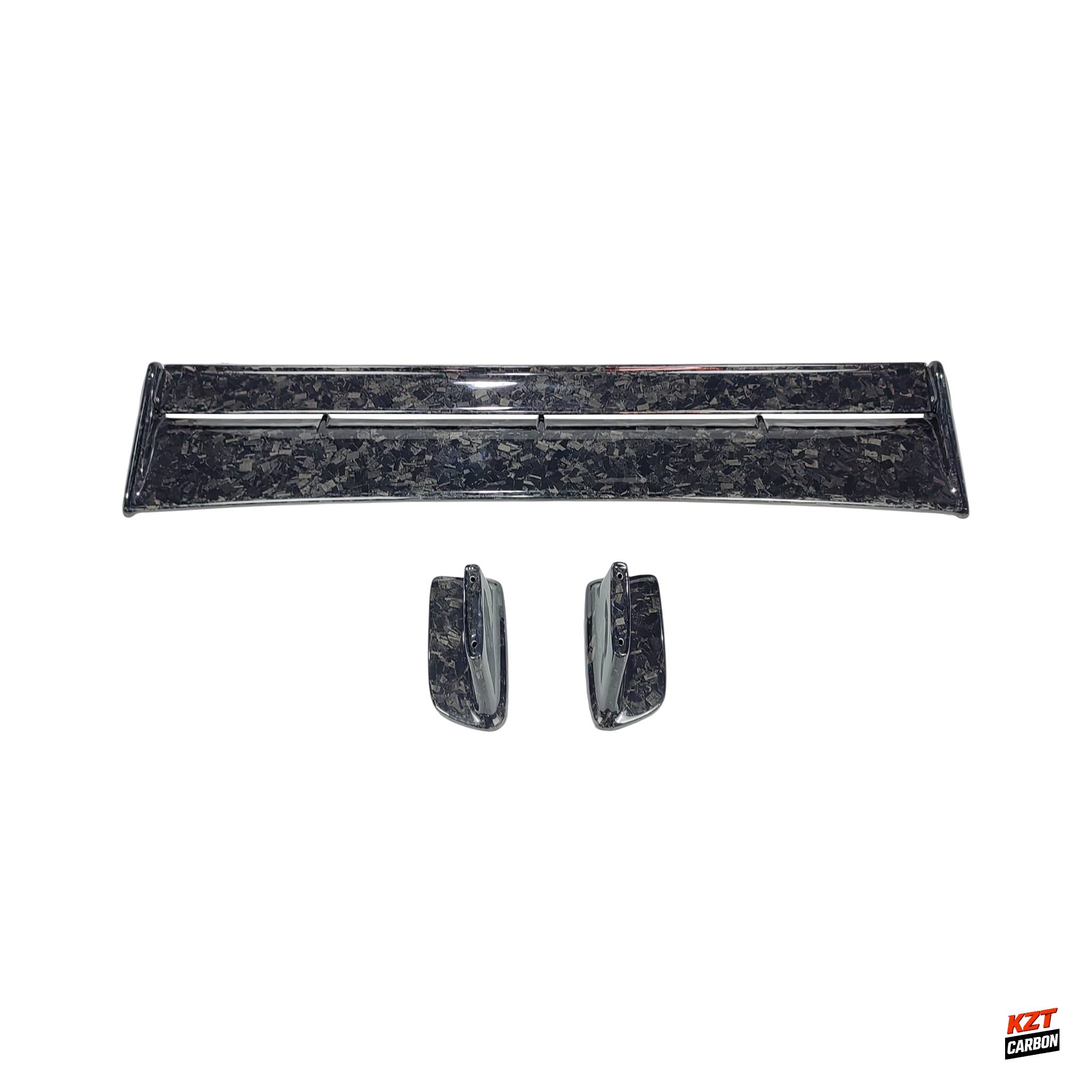 For Nissan Skyline R34 GTR GTT OE Forged Carbon Fiber Rear Trunk Spoiler Wing