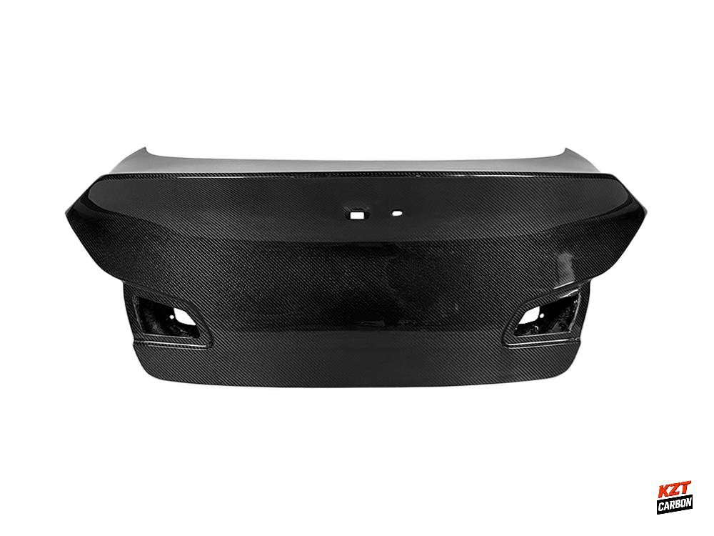 For Infiniti G37 Q40 4 Door Sedan 08-13 Carbon Fiber HT Style Rear Trunk (With Camera Hole)