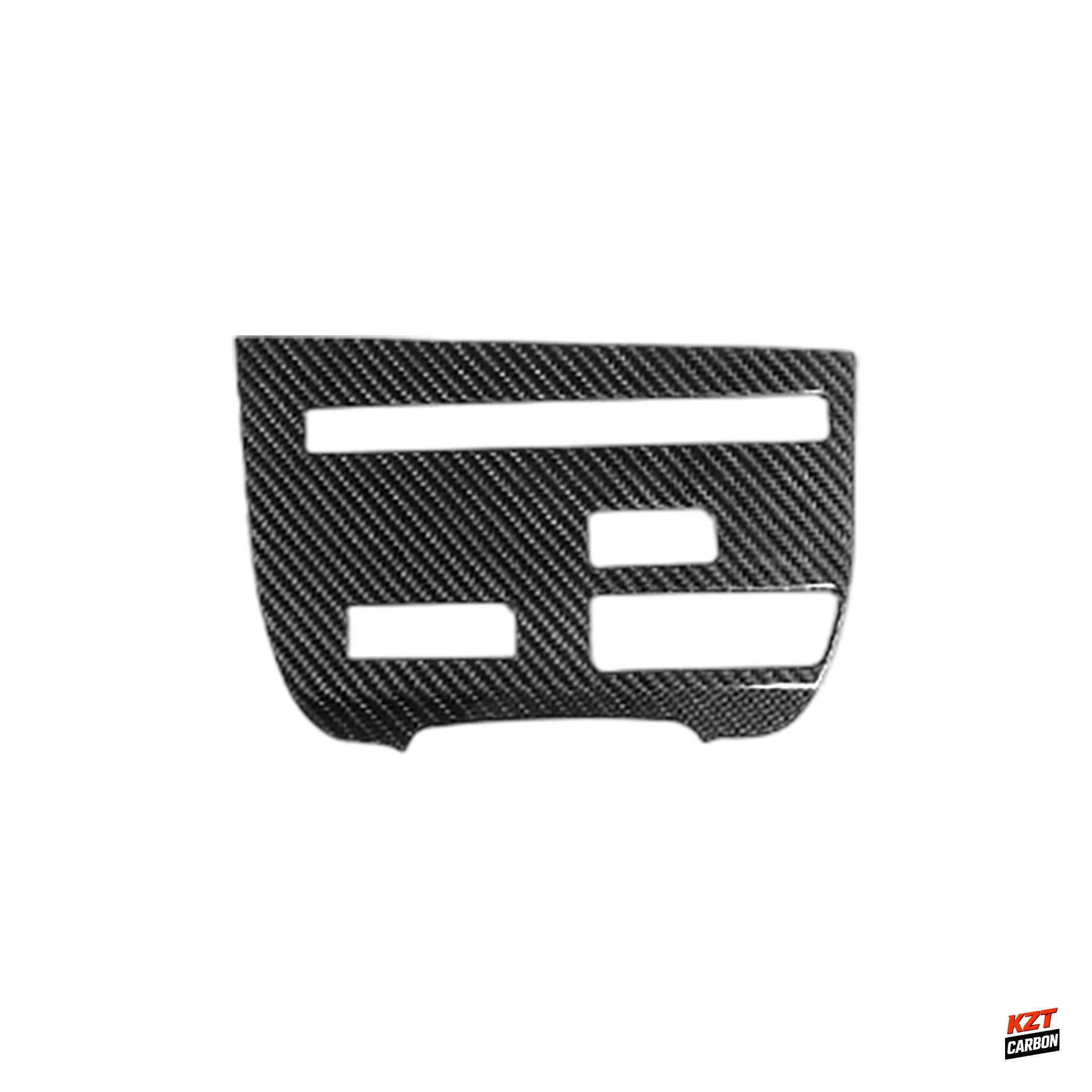 For Nissan GTR R35 07-16 Dry Carbon OE Style Interior CD Control Cover Panel