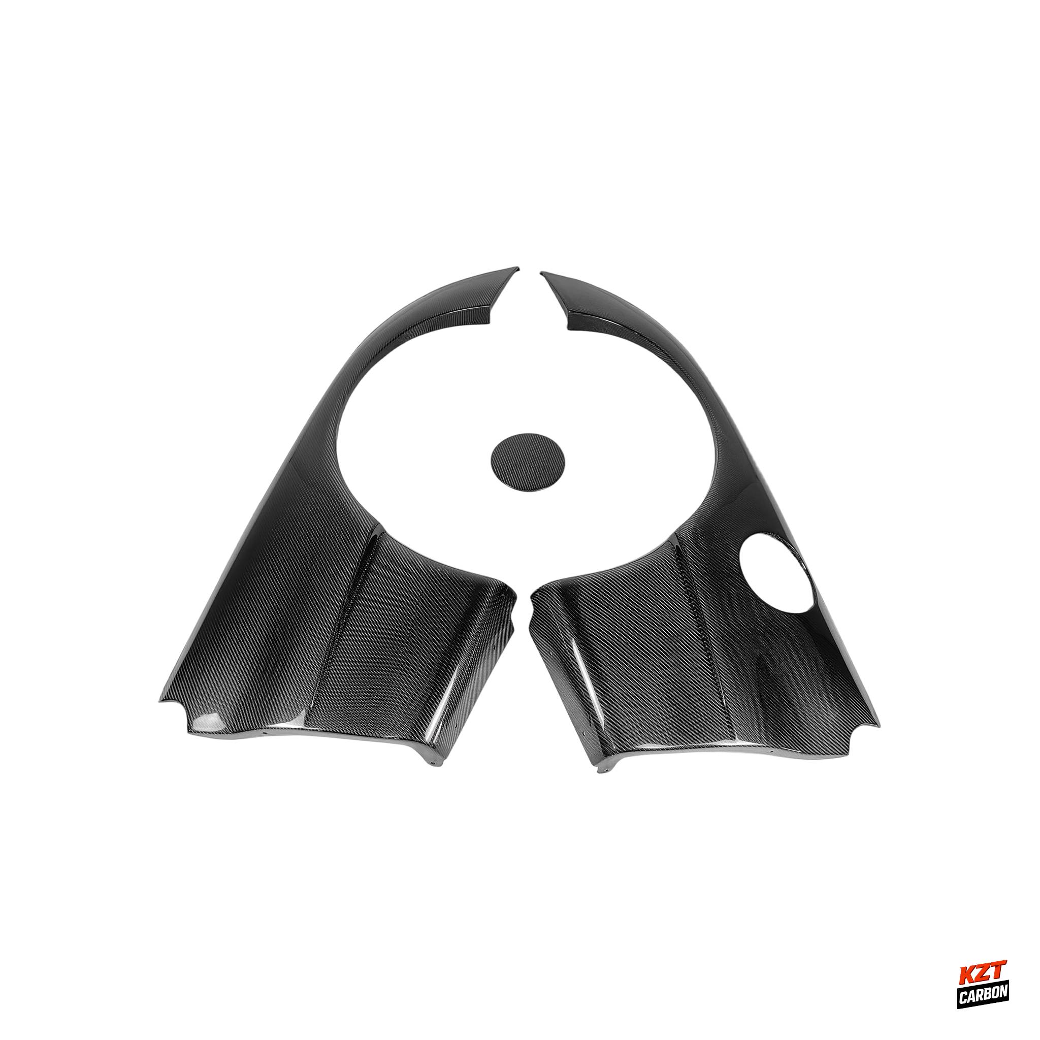 For Mazda RX7 FD3S RE-GT Kit Carbon Fiber Rear Quarter Panel Fender Flares
