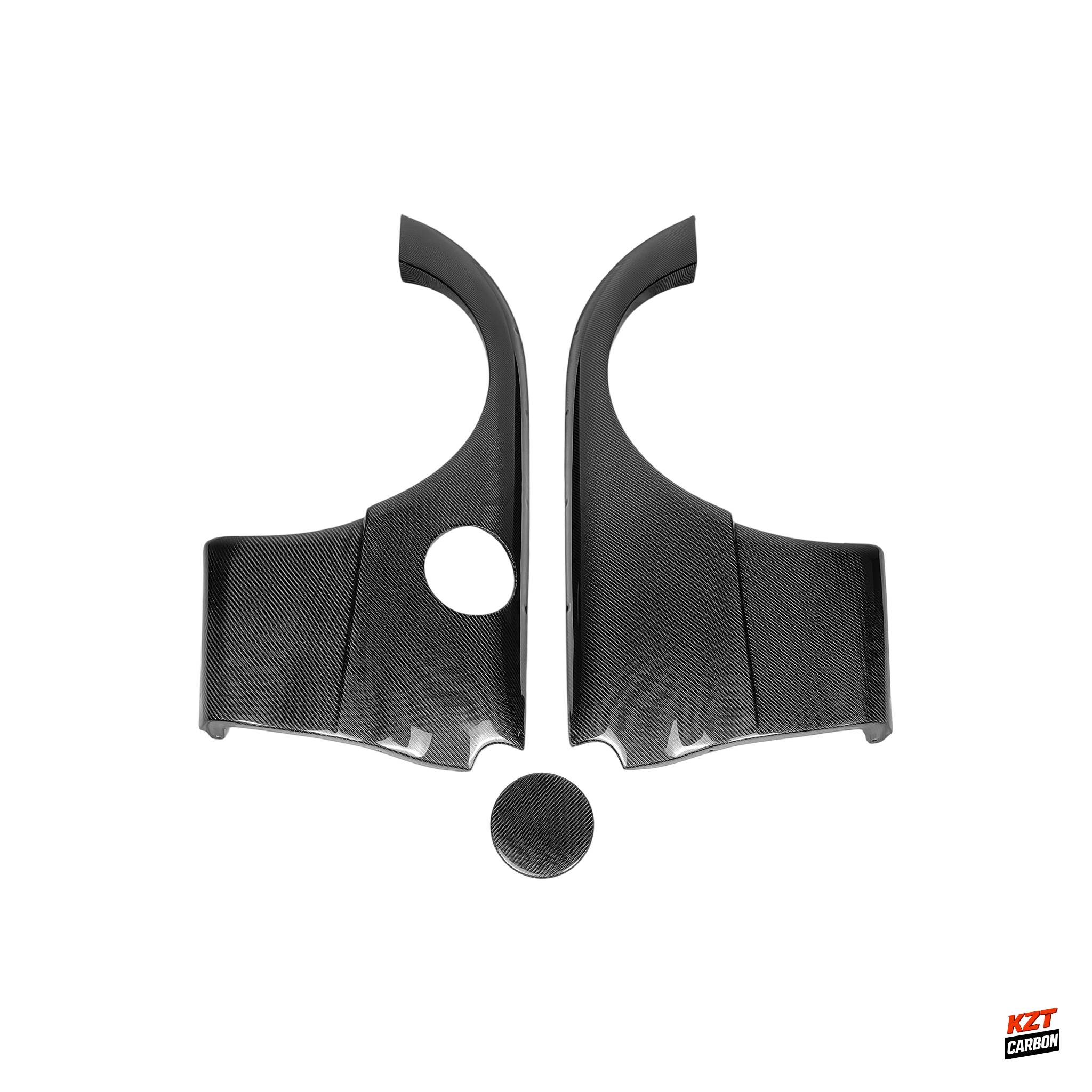 For Mazda RX7 FD3S RE-GT Kit Carbon Fiber Rear Quarter Panel Fender Flares