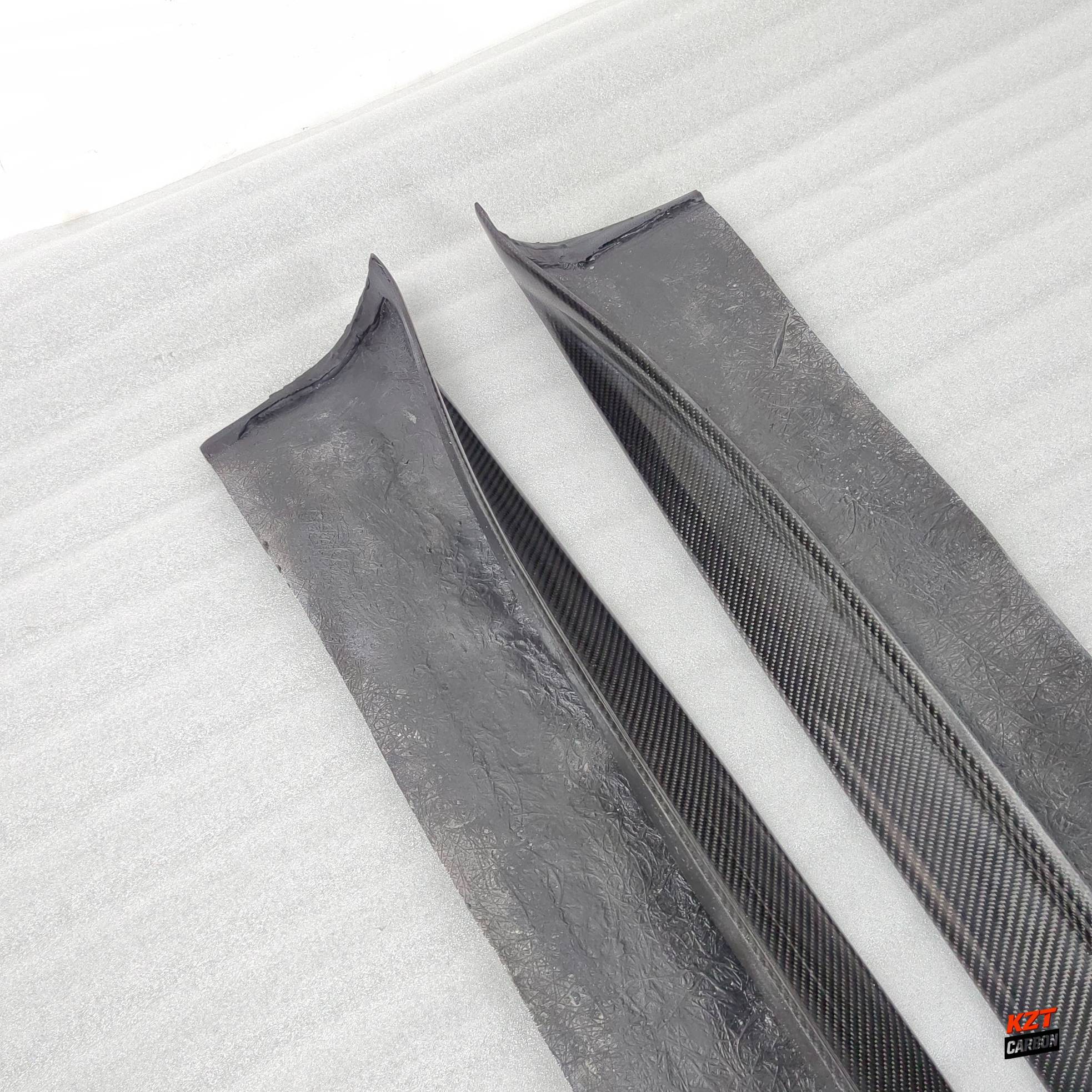 For Porsche 911 991.2 2015-19 Carbon Fiber GT2RS Style Side Skirts Body Kits