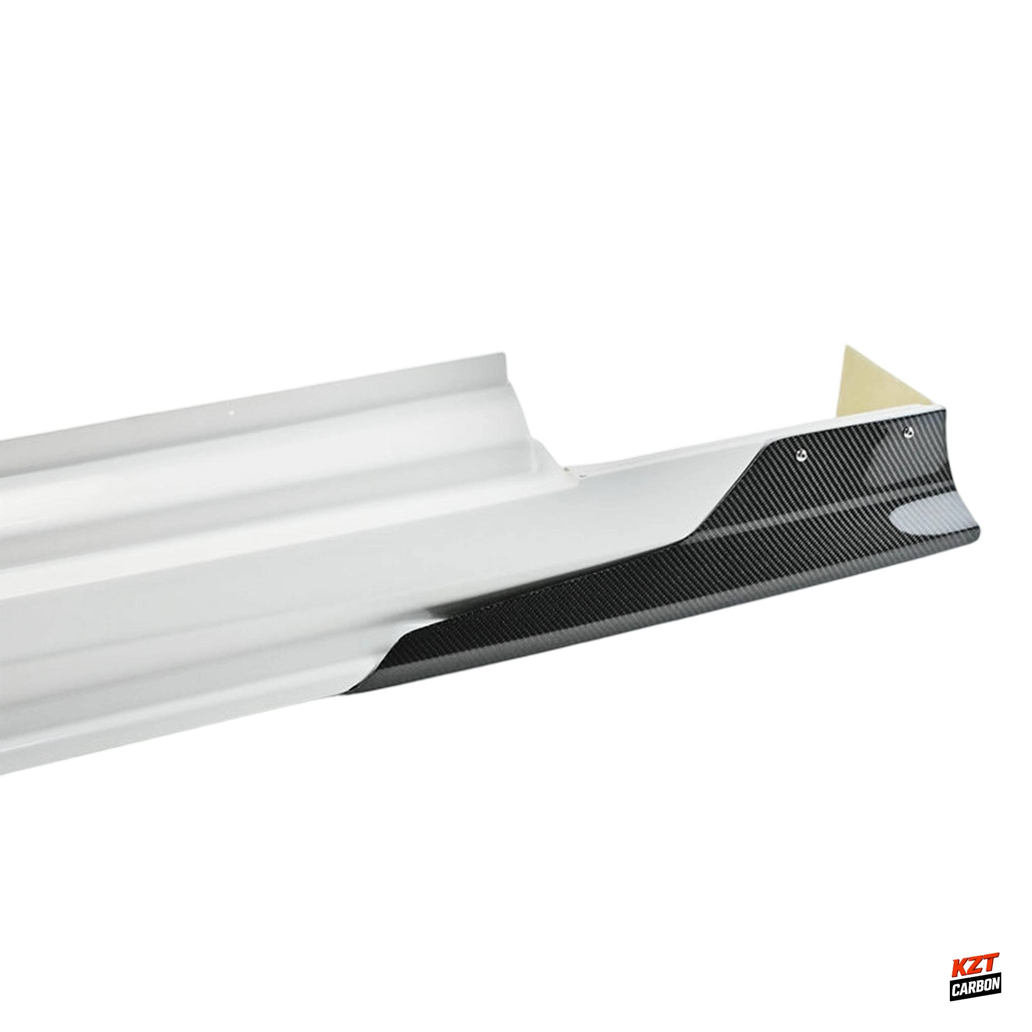 For Nissan 09-19 370Z Z34 VR2 Side Skirt 4pcs With Side Spat Partial Carbon