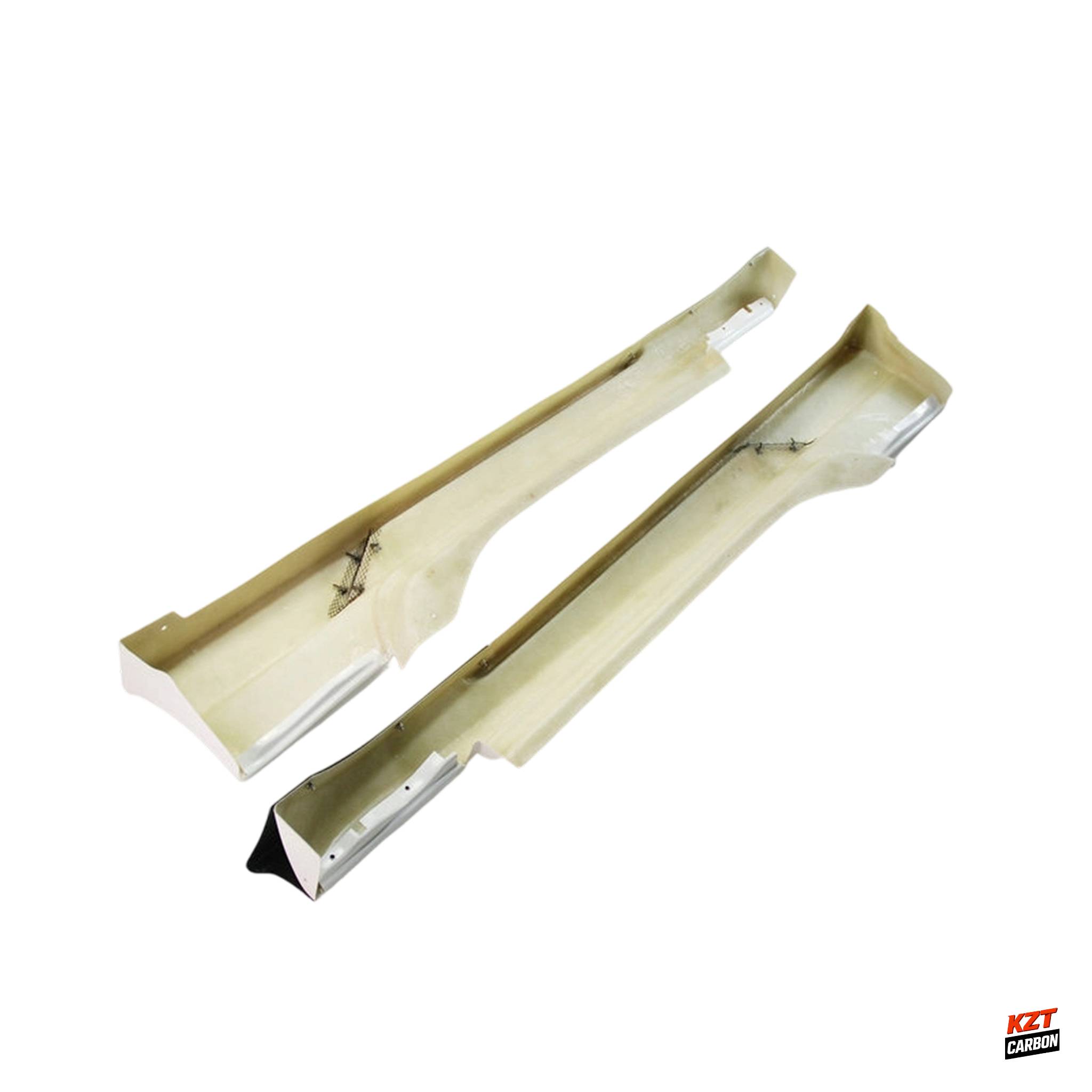 For Nissan 09-19 370Z Z34 VR2 Side Skirt 4pcs With Side Spat Partial Carbon