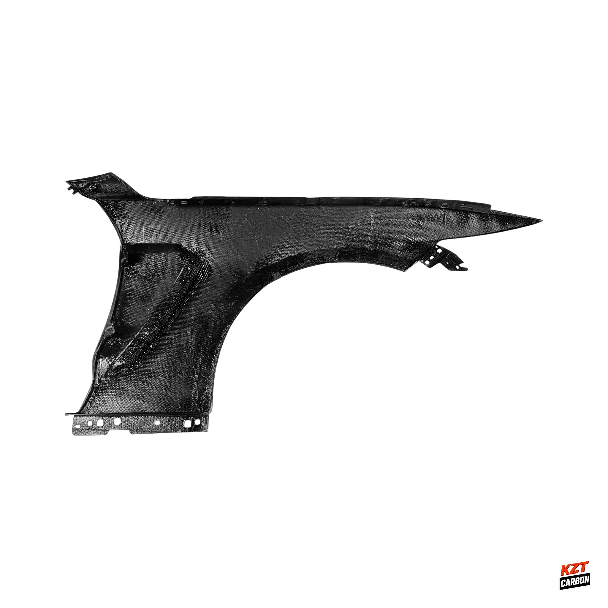 For Ford Mustang 2 Door 2015-17 Carbon GT350 Style Front Side Vented Fender Pair