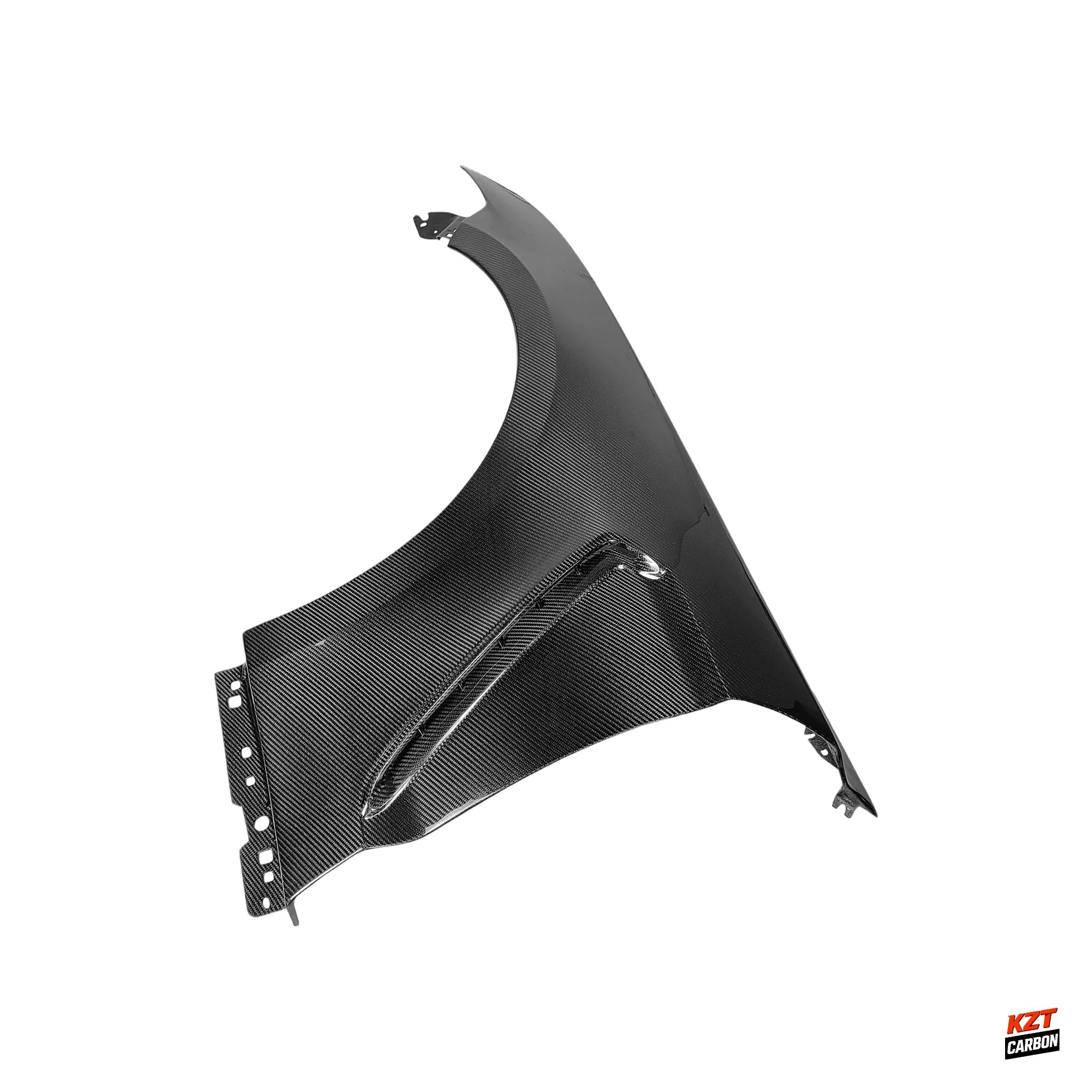 For Ford Mustang 2 Door 2015-17 Carbon GT350 Style Front Side Vented Fender Pair