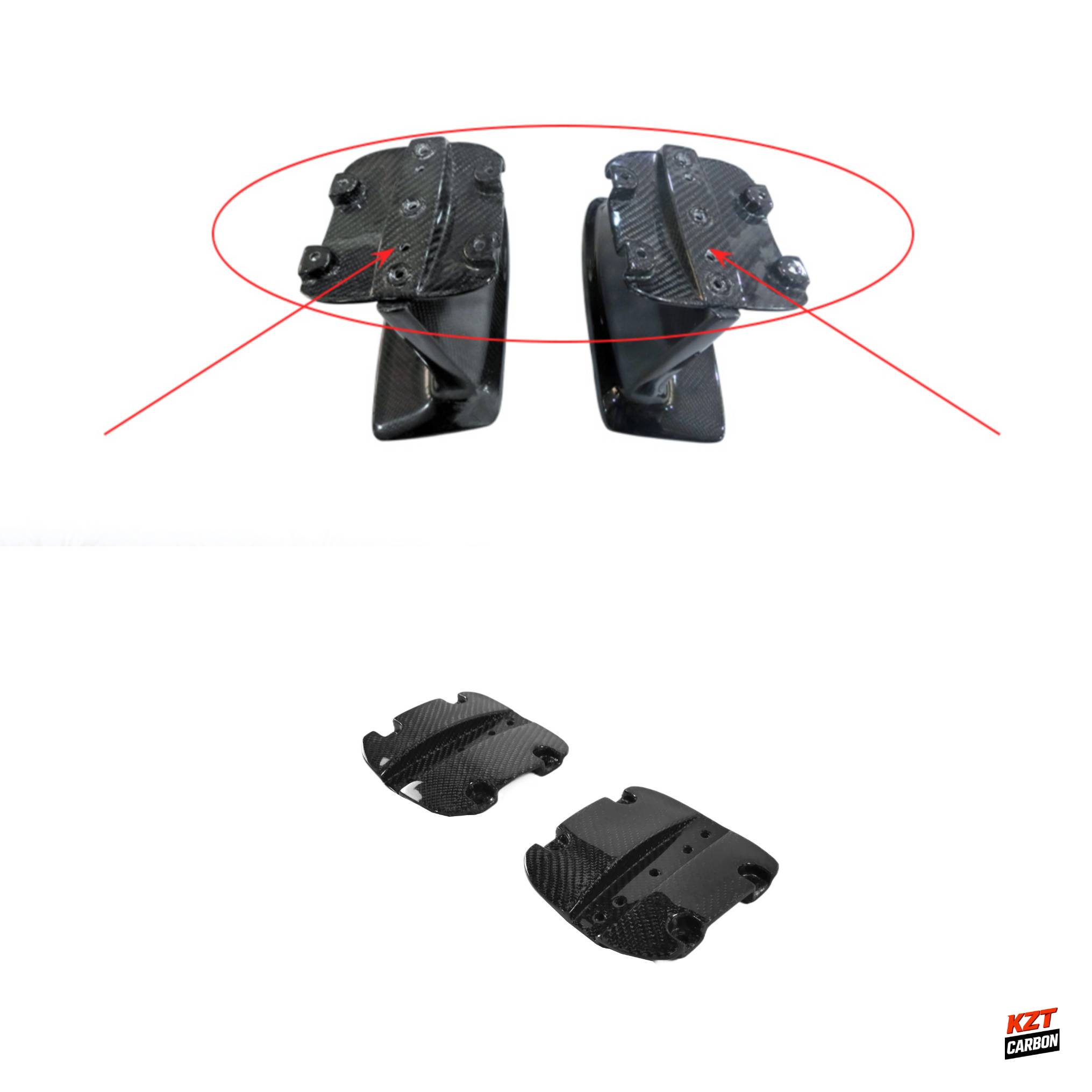 For Nissan Skyline R34 GTR OE Type Carbon Underside Lid (Only use with GTR OE middle blade)