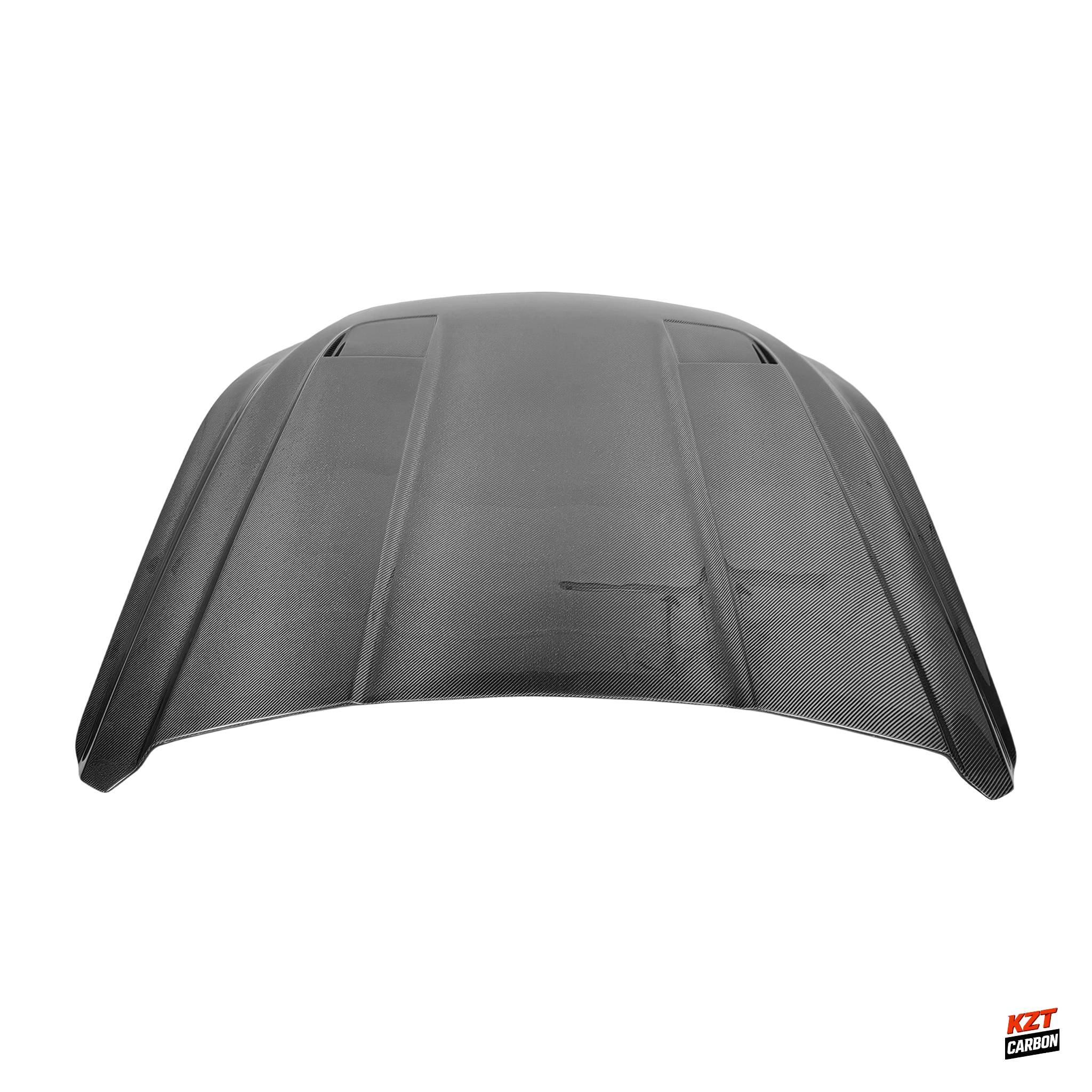 For Ford Mustang 2 Door 2015-17 Carbon Fiber MBJ Style Front Vented Cooling Hood