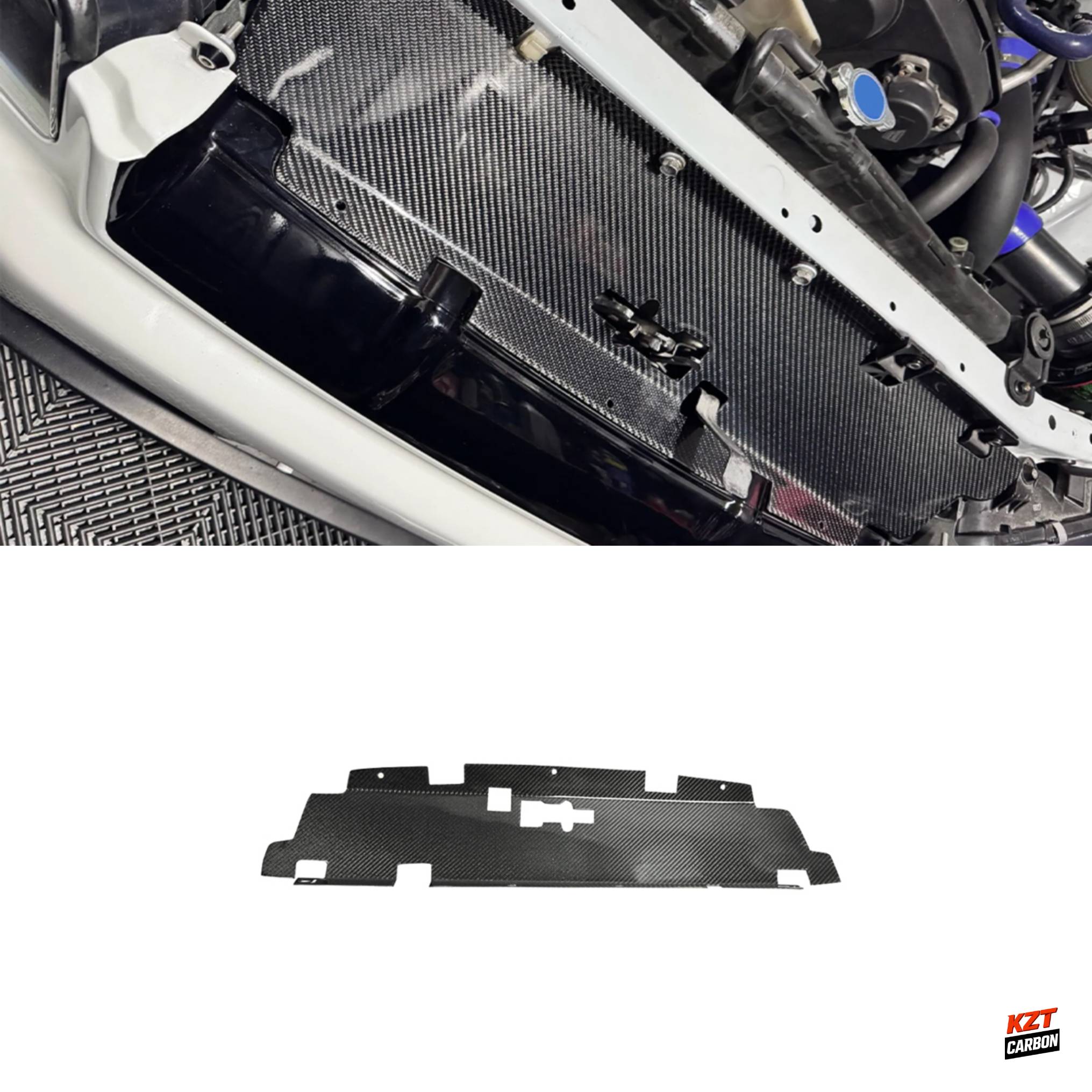 For Nissan Skyline R34 GTT Cooling Slam Panel Carbon Fiber