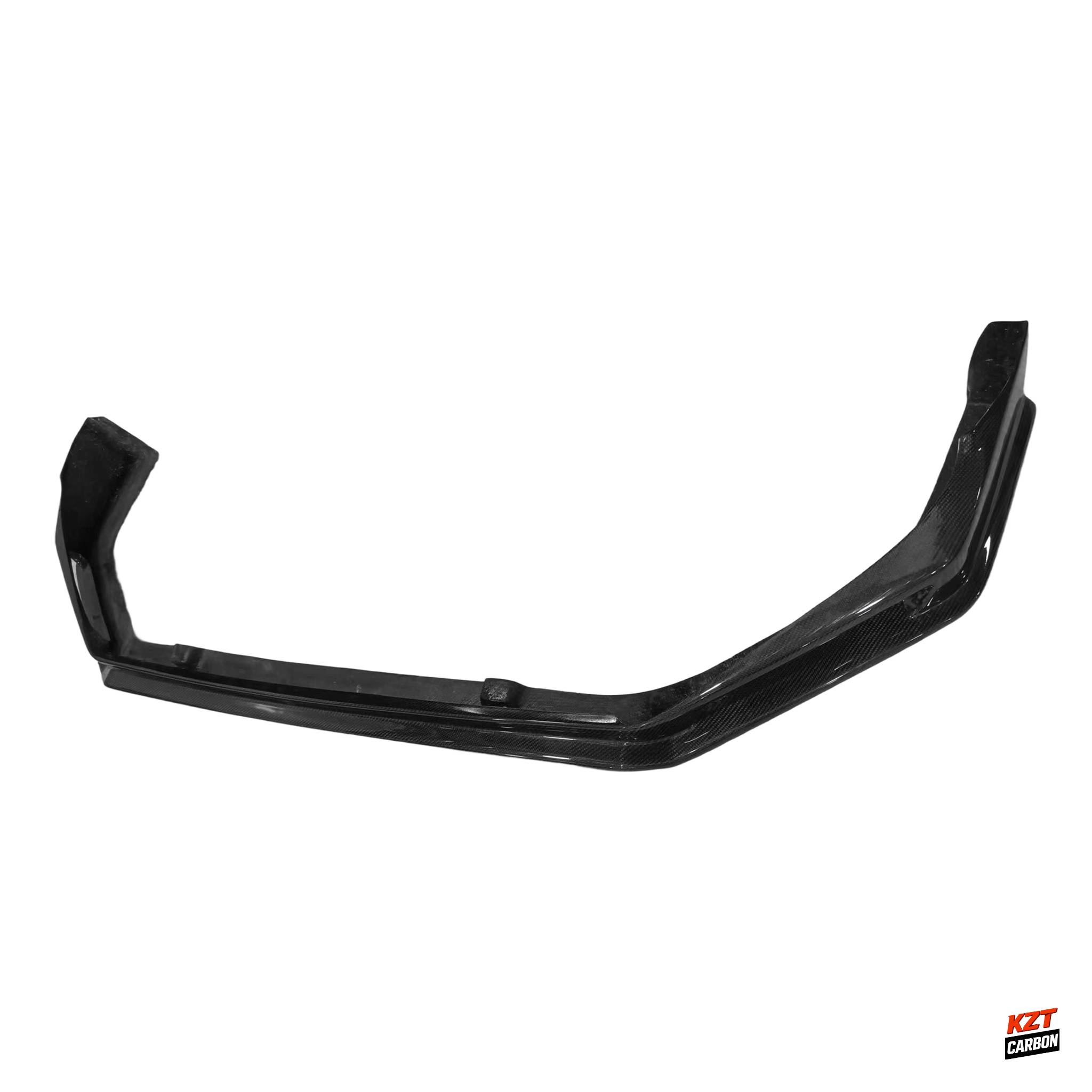 For Honda Civic Type R FL5 23-24 Carbon Fiber KZA Style Front Bumper Lip