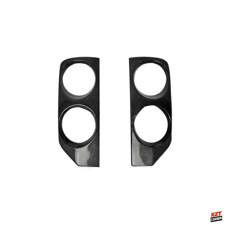 For Nissan Skyline R33 GTR 95-98 Spec 2 Carbon OE Front Bumper Fog Light Cover