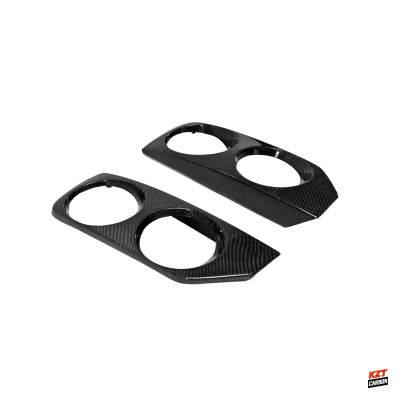 For Nissan Skyline R33 GTR 95-98 Spec 2 Carbon OE Front Bumper Fog Light Cover