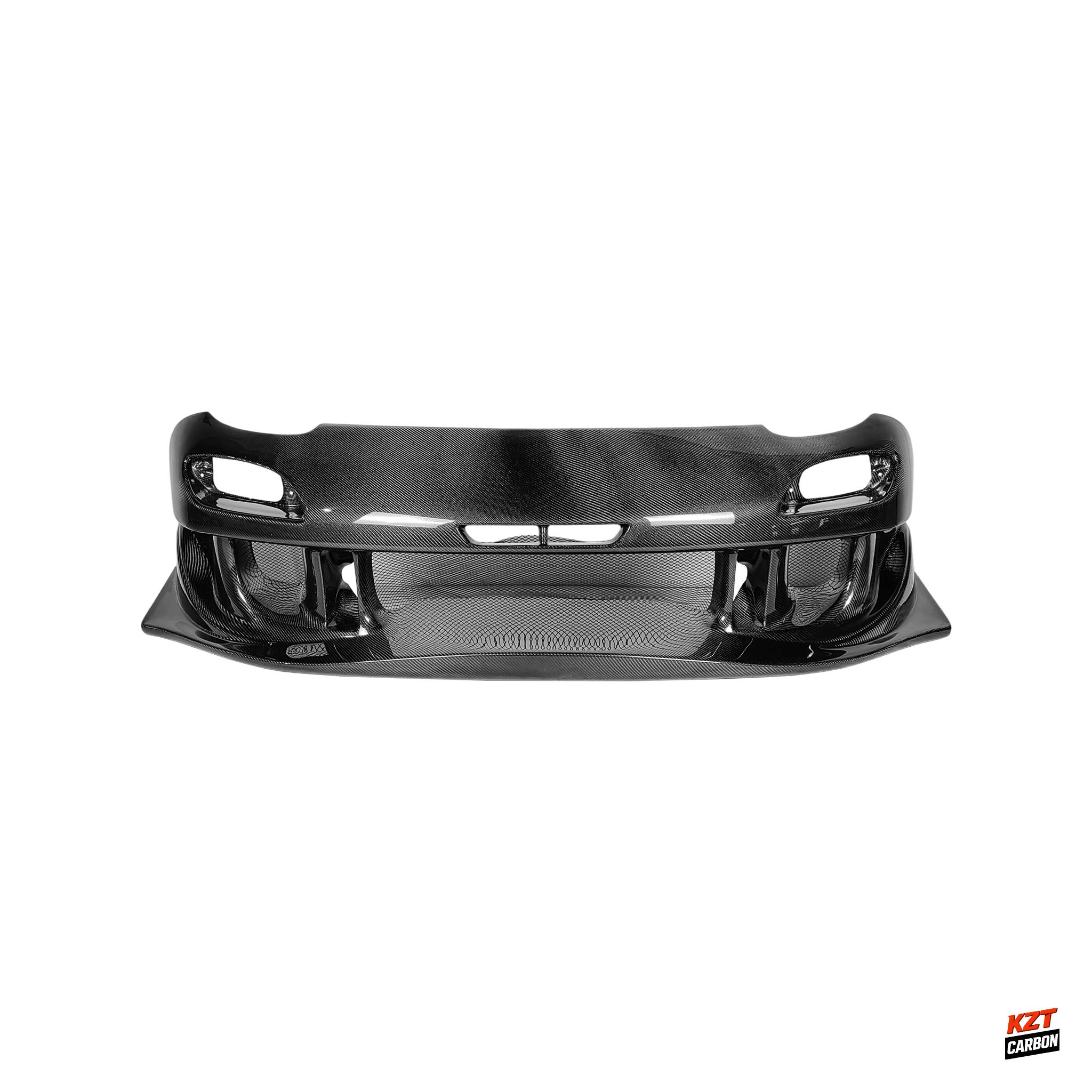 For Mazda RX-7 FD RX7 FD3S RE-GT Style Carbon Fiber Front Bumper Body Kits