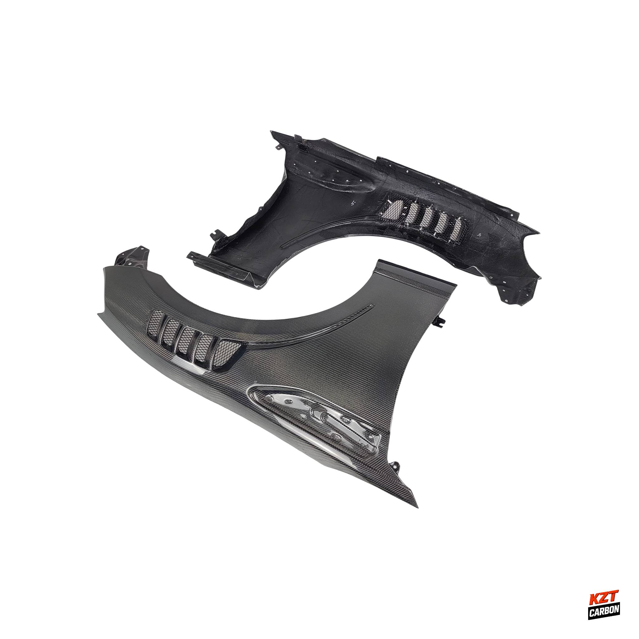 For Toyota GT86 FT86 BRZ 2012-20 Coupe ADL Style Carbon Vented Front Fender Pair