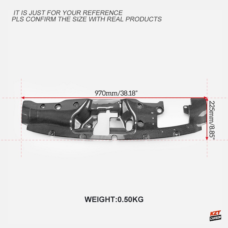 For Honda Civic 10th 17-onwards Type R FK8 Carbon Fiber Front Cooling Panel