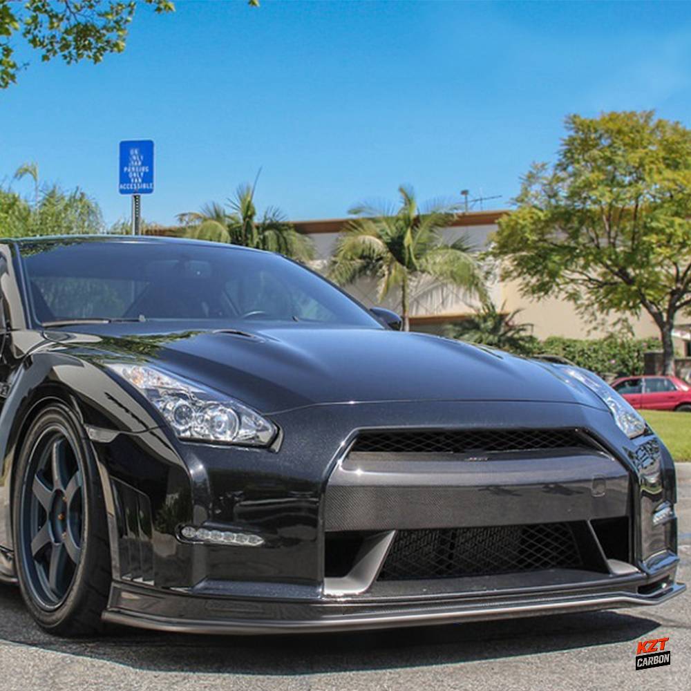 For R35 GTR 2013 On front bumper nose cover