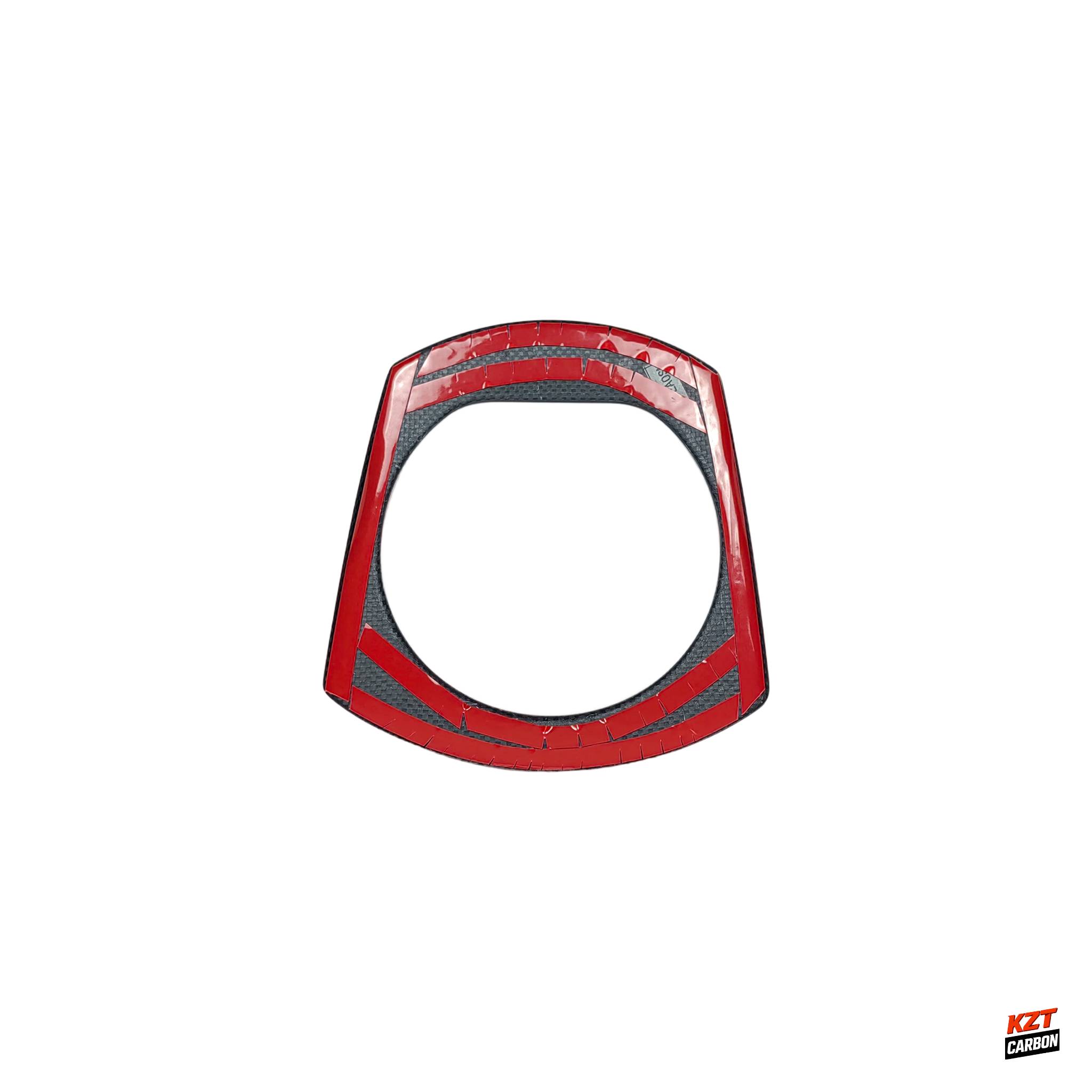 For Mazda Miata MX-5 MX5 ND 16-24 Roadster Matte Dry Carbon Gear Surround Cover