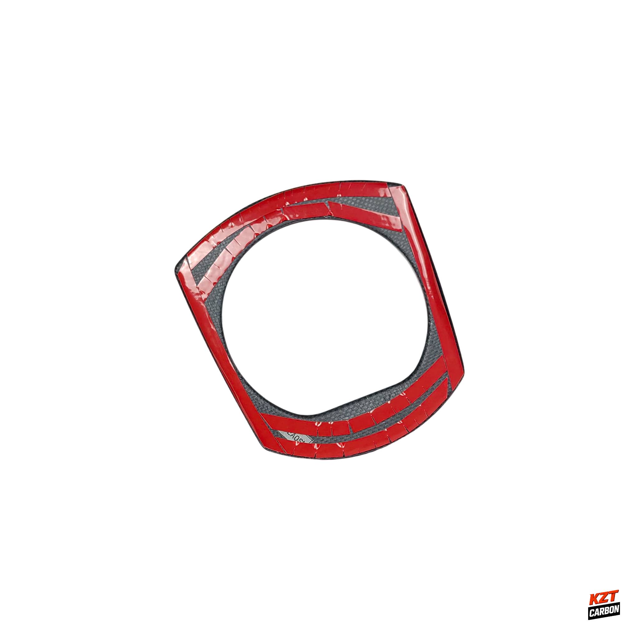 For Mazda Miata MX-5 MX5 ND 16-24 Roadster Matte Dry Carbon Gear Surround Cover