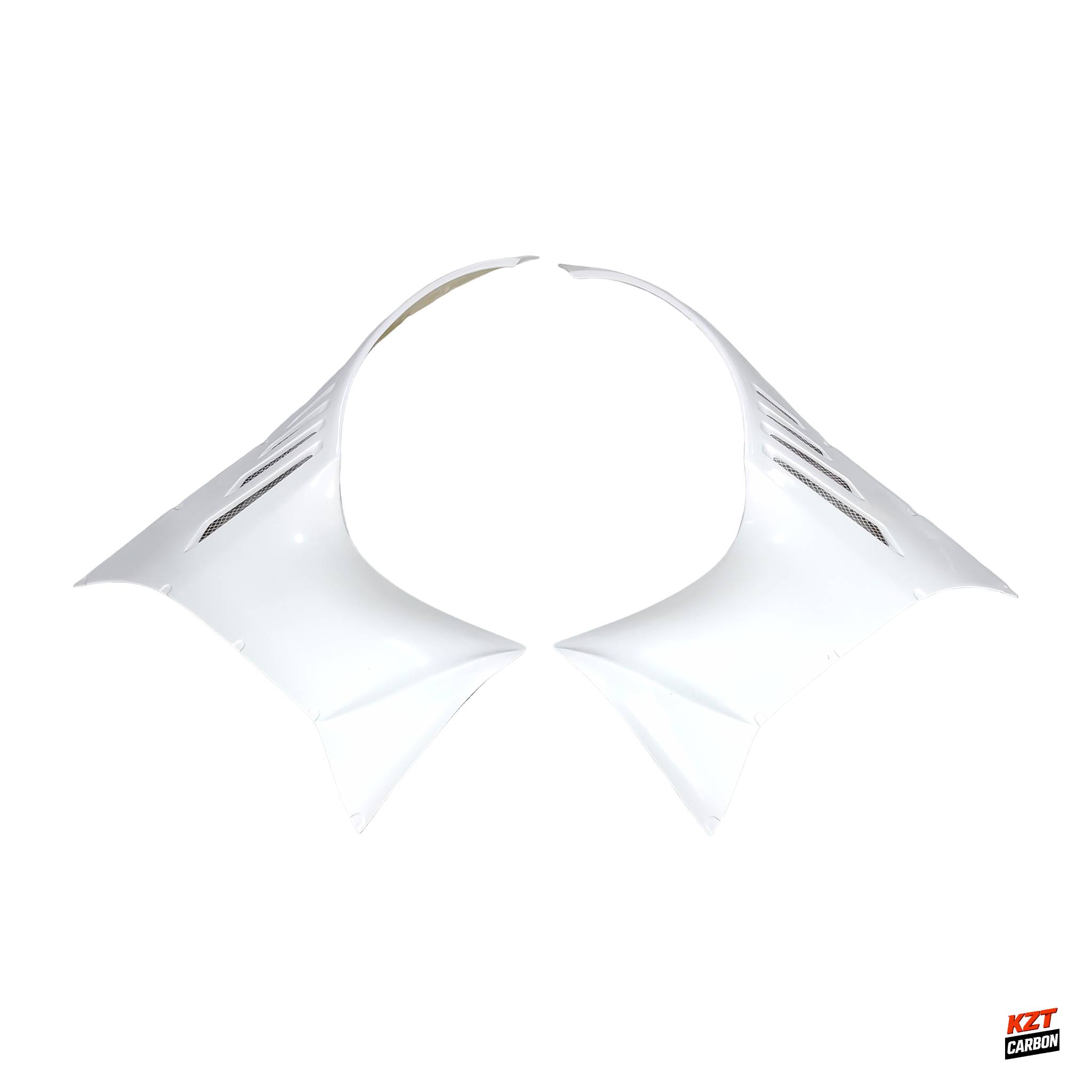 For Nissan 350Z 02-08 RB Style Fiberglass Front Fender Add On Flare Kits Pair